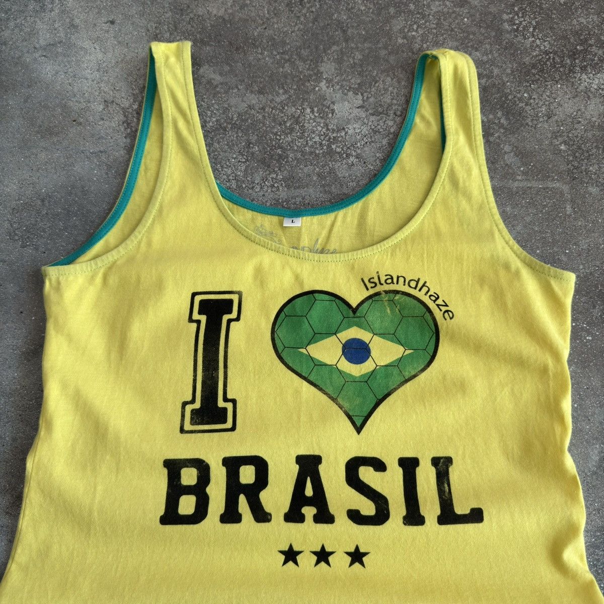 Japanese Brand Brazil Y2K Vintage Baby Tank Top Size L / US 10 / IT 46 - 4 Thumbnail