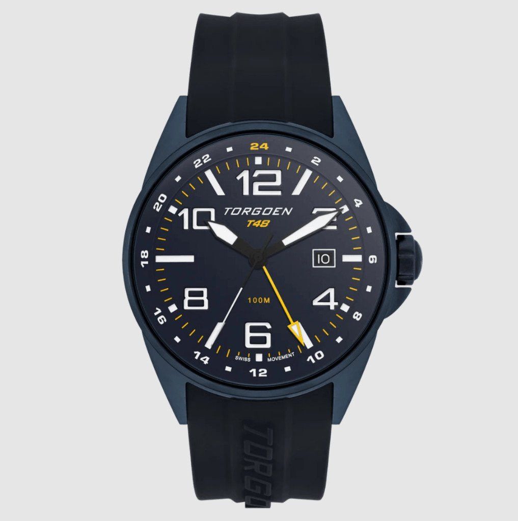 Other New Torgoen TN-1309 T48 GMT Navy Ion Plated 44mm Silicone S Size ONE SIZE - 1 Thumbnail