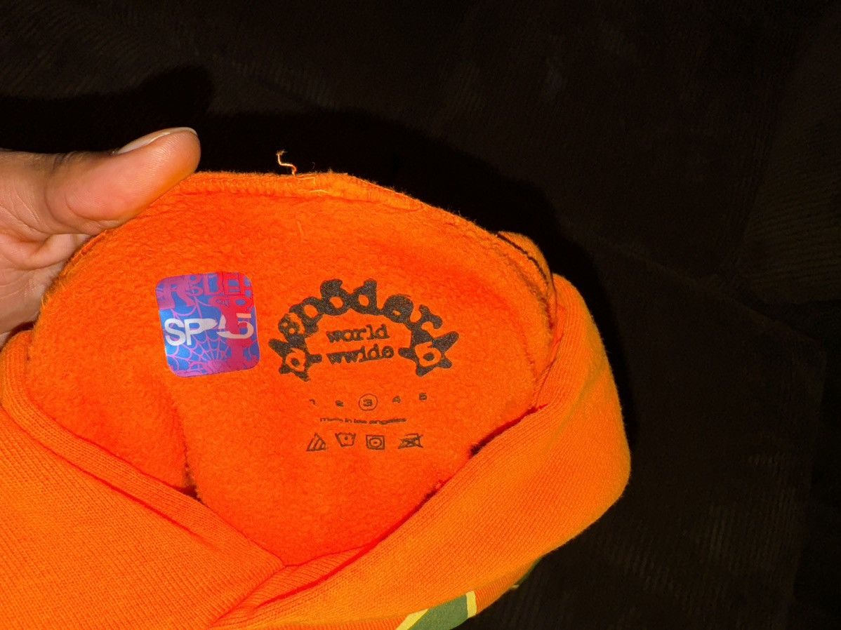 Sp5der Sp5der Beluga Hoodie Orange Size US L / EU 52-54 / 3 - 3 Thumbnail