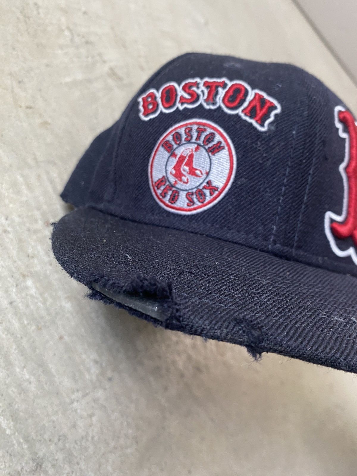 New Era New Era MLB Boston Red Sox Fitted Cap(7 1/4) Size ONE SIZE - 5 Thumbnail