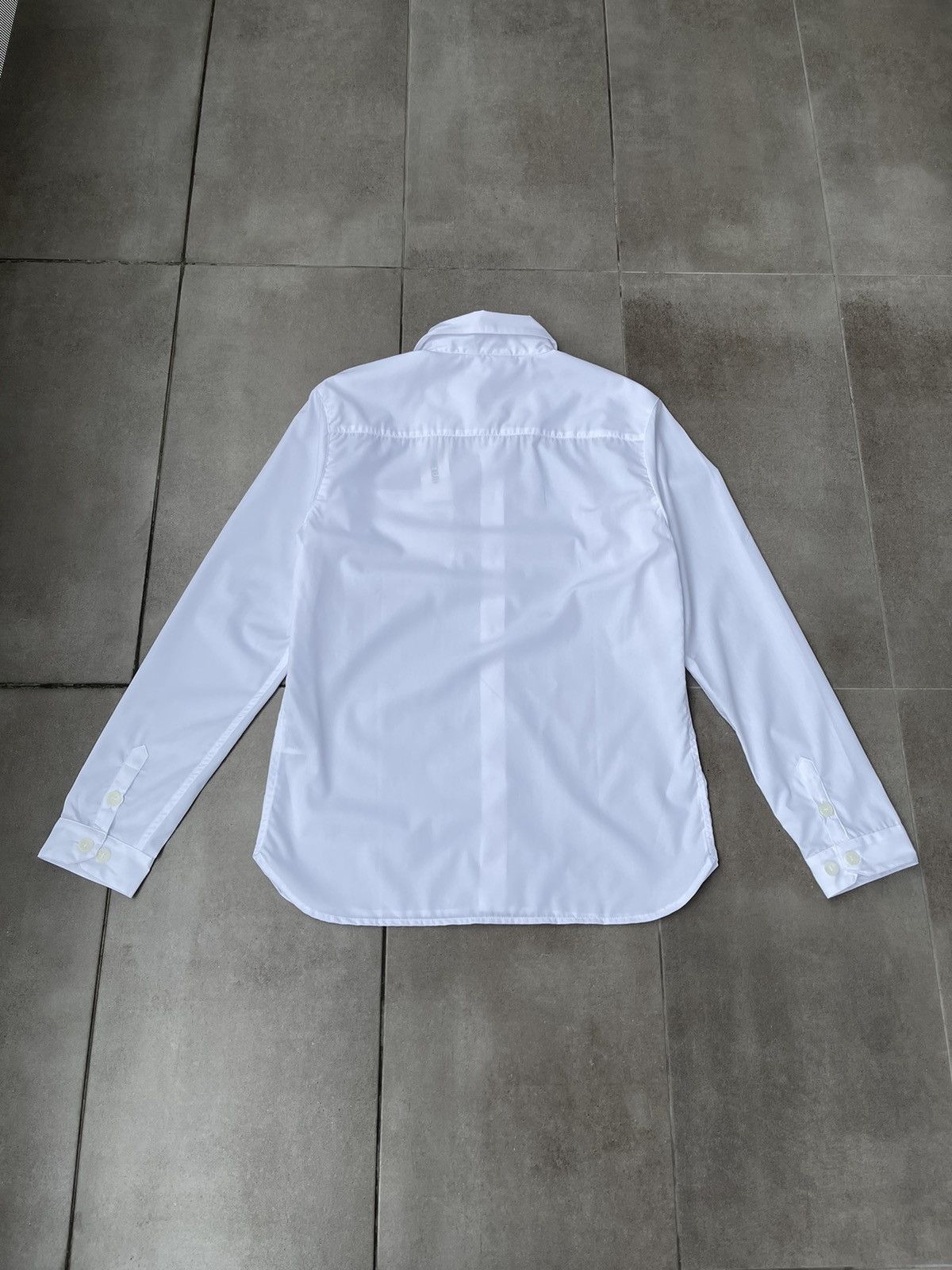 Han Kjobenhavn !DS! FW22 Han Kjobenhavn Poplin Script Logo White Shirt Size US S / EU 44-46 / 1 - 13 Thumbnail