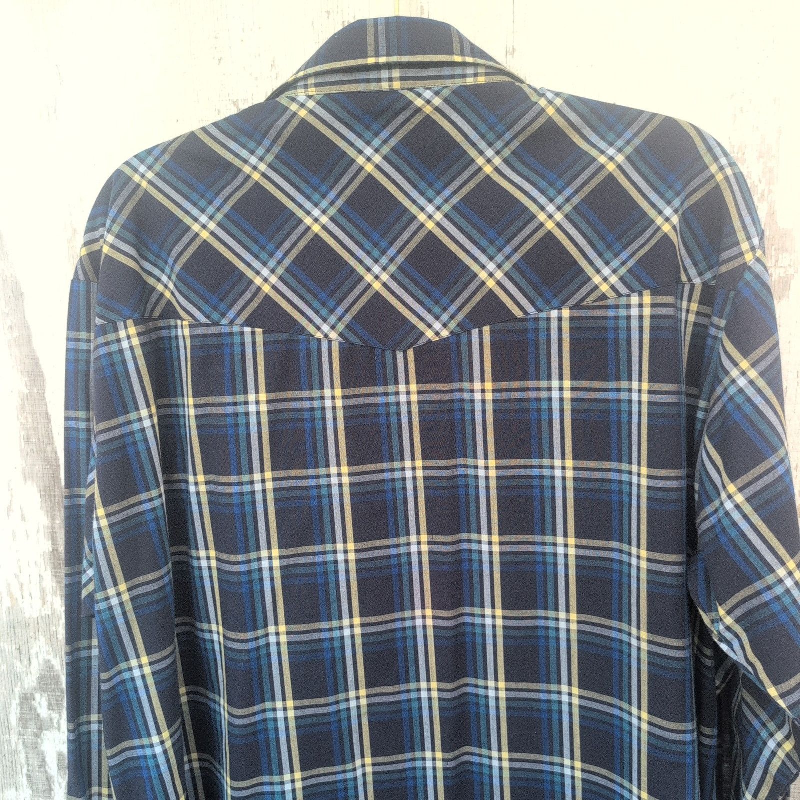 Other Ely Cattleman Western Pearl Snap FarmWorn Men's XL Tall Size US XL / EU 56 / 4 - 6 Thumbnail