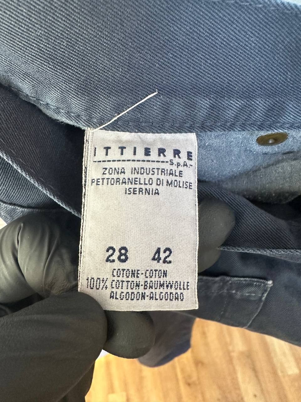Dolce & Gabbana Dolce & Gabbana Vintage Blue Cotton Pants Jeans Italy Size US 28 / EU 44 - 19 Thumbnail