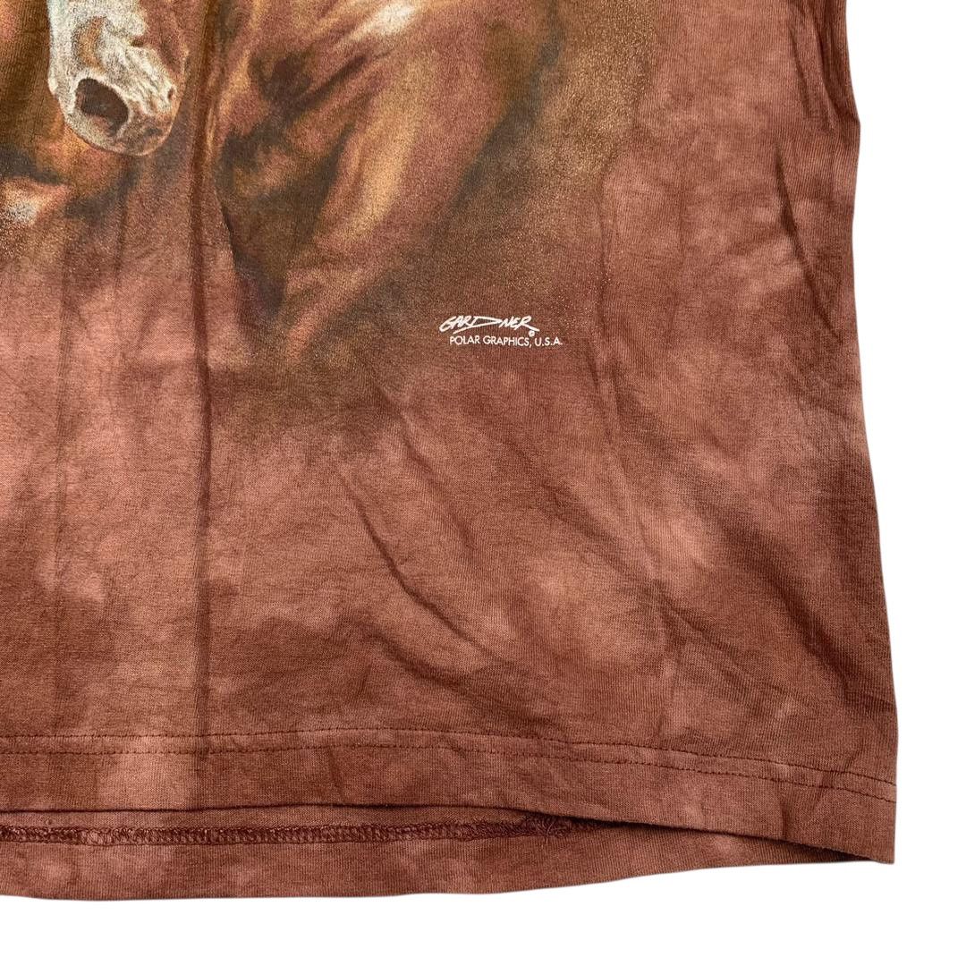 Other Vintage 90s Polar Graphics USA Horse Graphic Tee Size US M / EU 48-50 / 2 - 8 Thumbnail