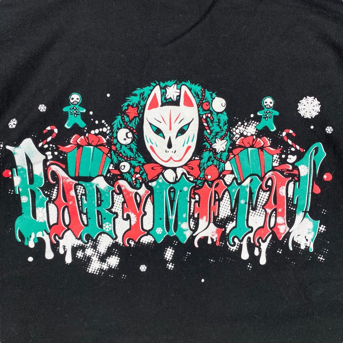 Band Tees Japanese Band BABYMETAL Merry Baby Christmas Graphic Tee Size US XL / EU 56 / 4 - 6 Thumbnail