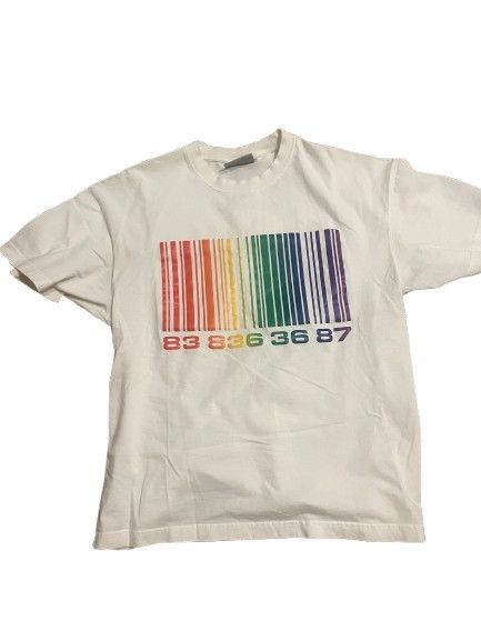 本日中お値下げ⭐️ VTMNTS Barcode Shirt VETEMENTS VTMNTS Vetements VTMNTS barcode collection She/her logo t shirt