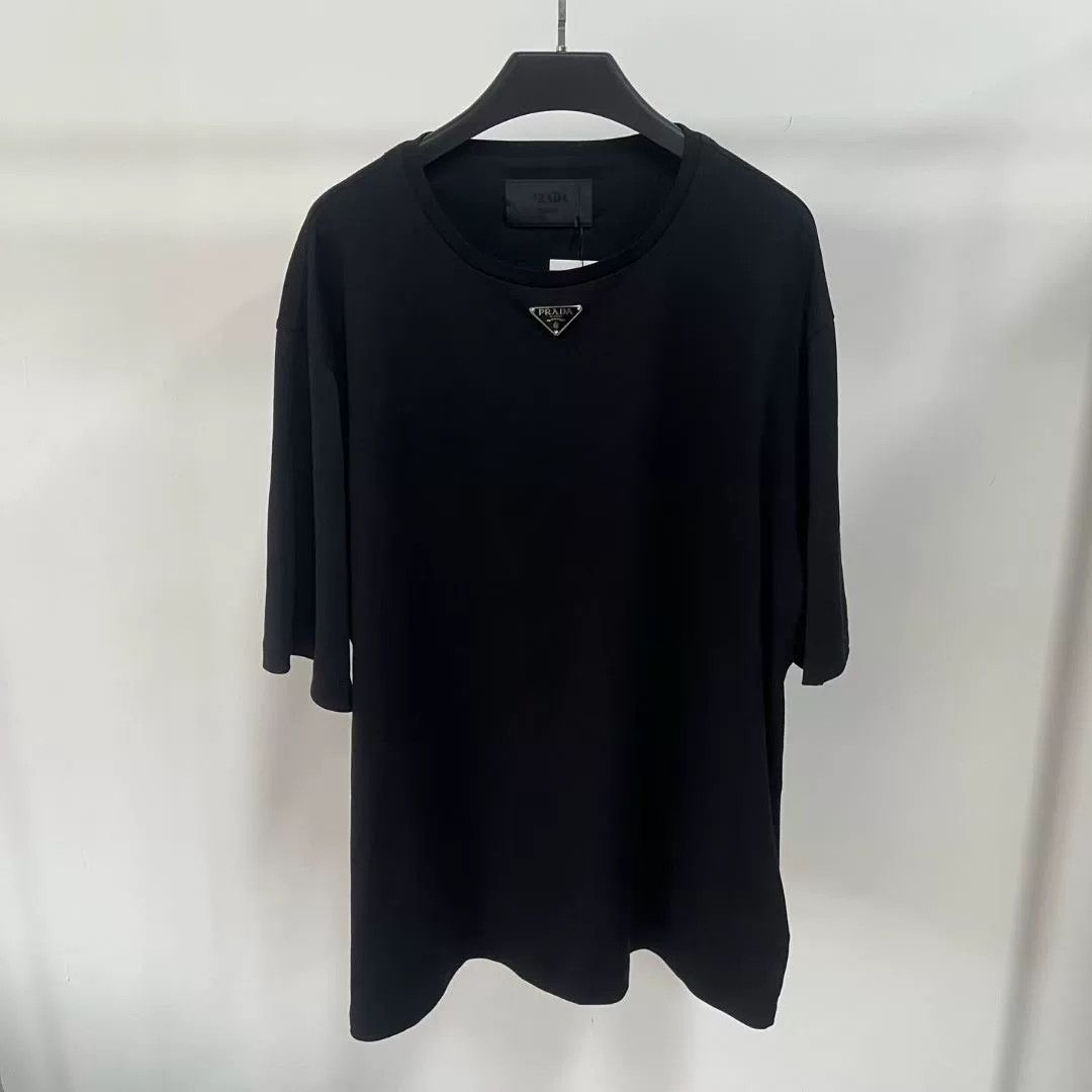 Prada prada short sleeve shirt with triangle logo Size US XXL / EU 58 / 5 - 1 Thumbnail