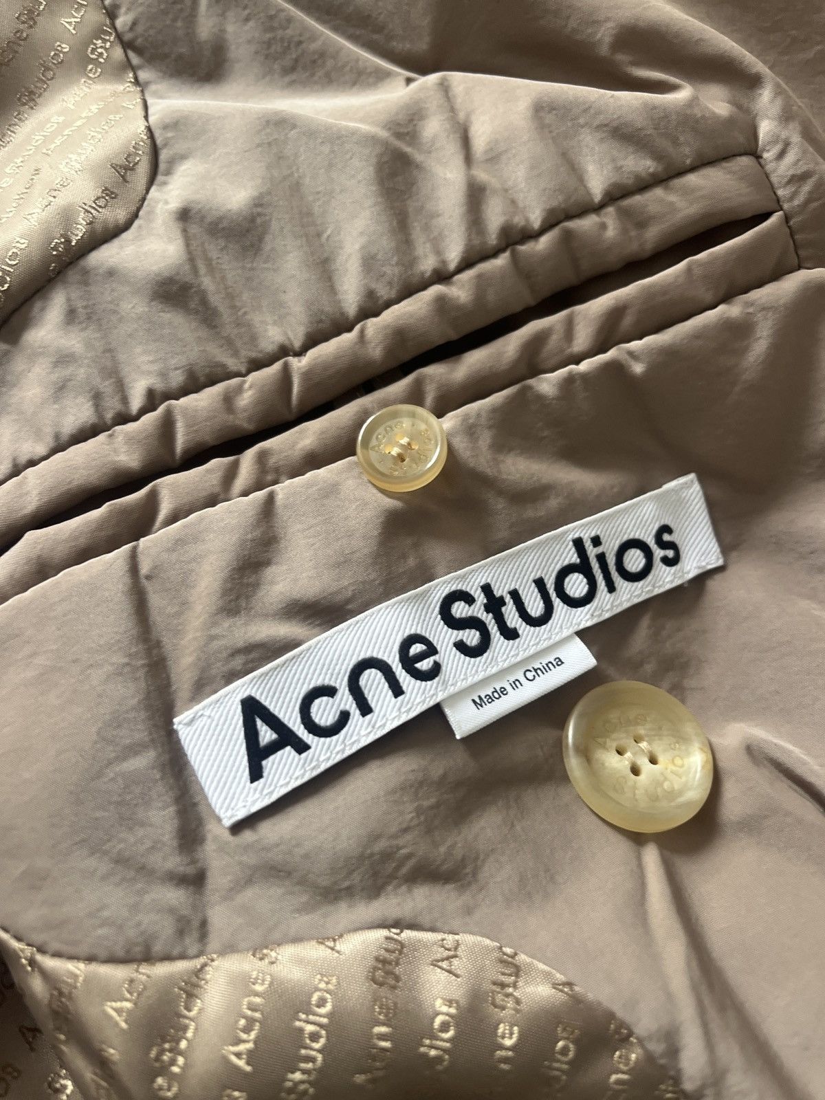 Acne Studios Technical Trench Coat Size US L / EU 52-54 / 3 - 4 Thumbnail