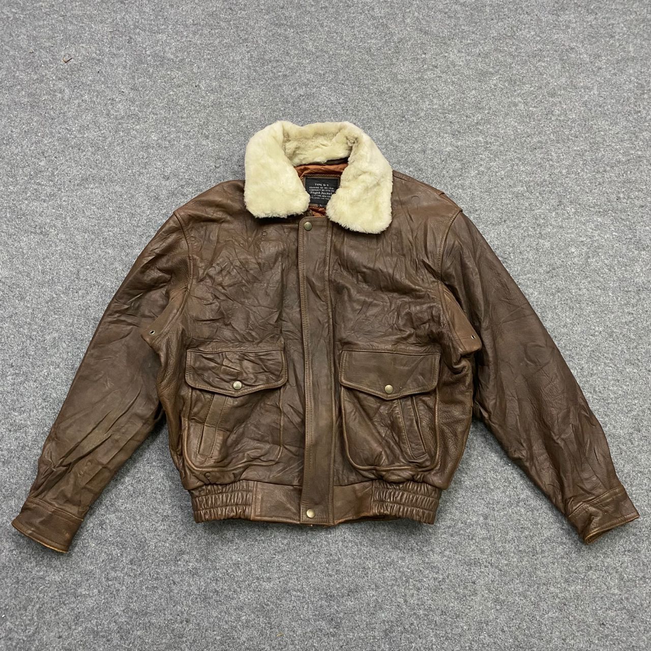 Vintage 💥Best Offer💥 Vintage U.s Army Air Force Flight Jacket Size US L / EU 52-54 / 3 - 1 Thumbnail