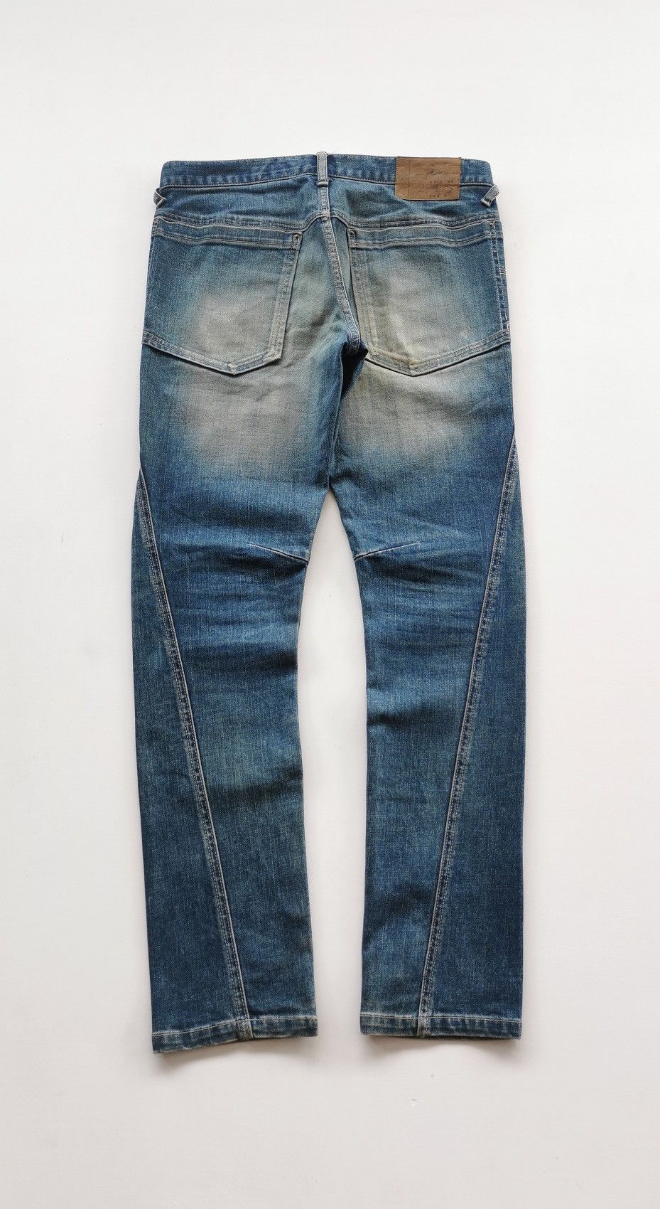 And A And A Japan Showed Zipper Mud Wash Skinny Jeans Punk Size US 32 / EU 48 - 6 Thumbnail