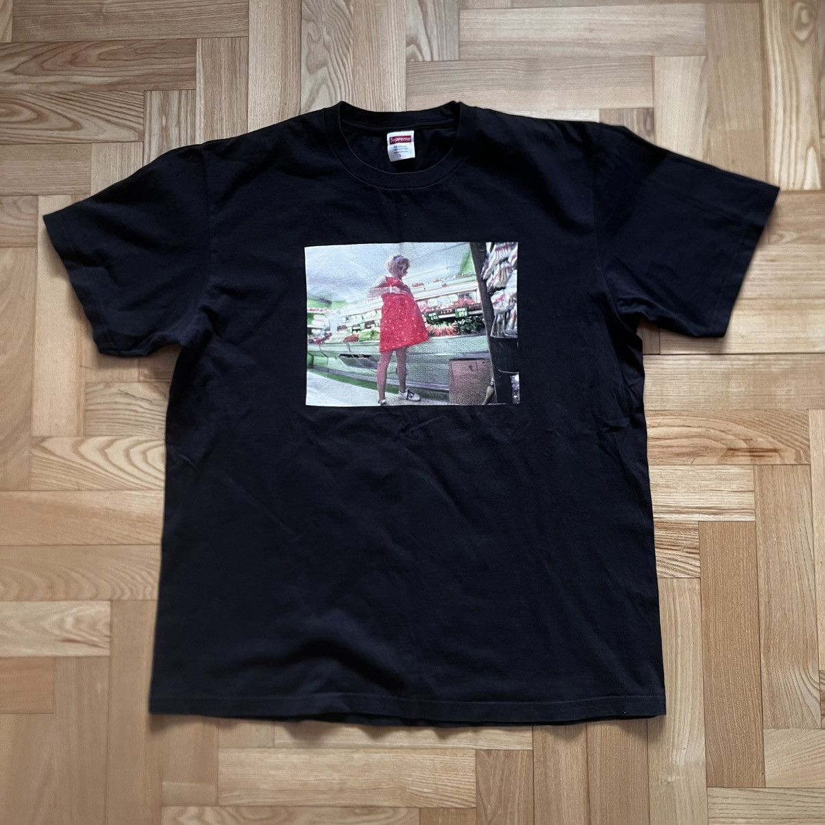 Supreme Supreme Bunnies S/S Work Shirt Angel's Pond Black XL | Grailed