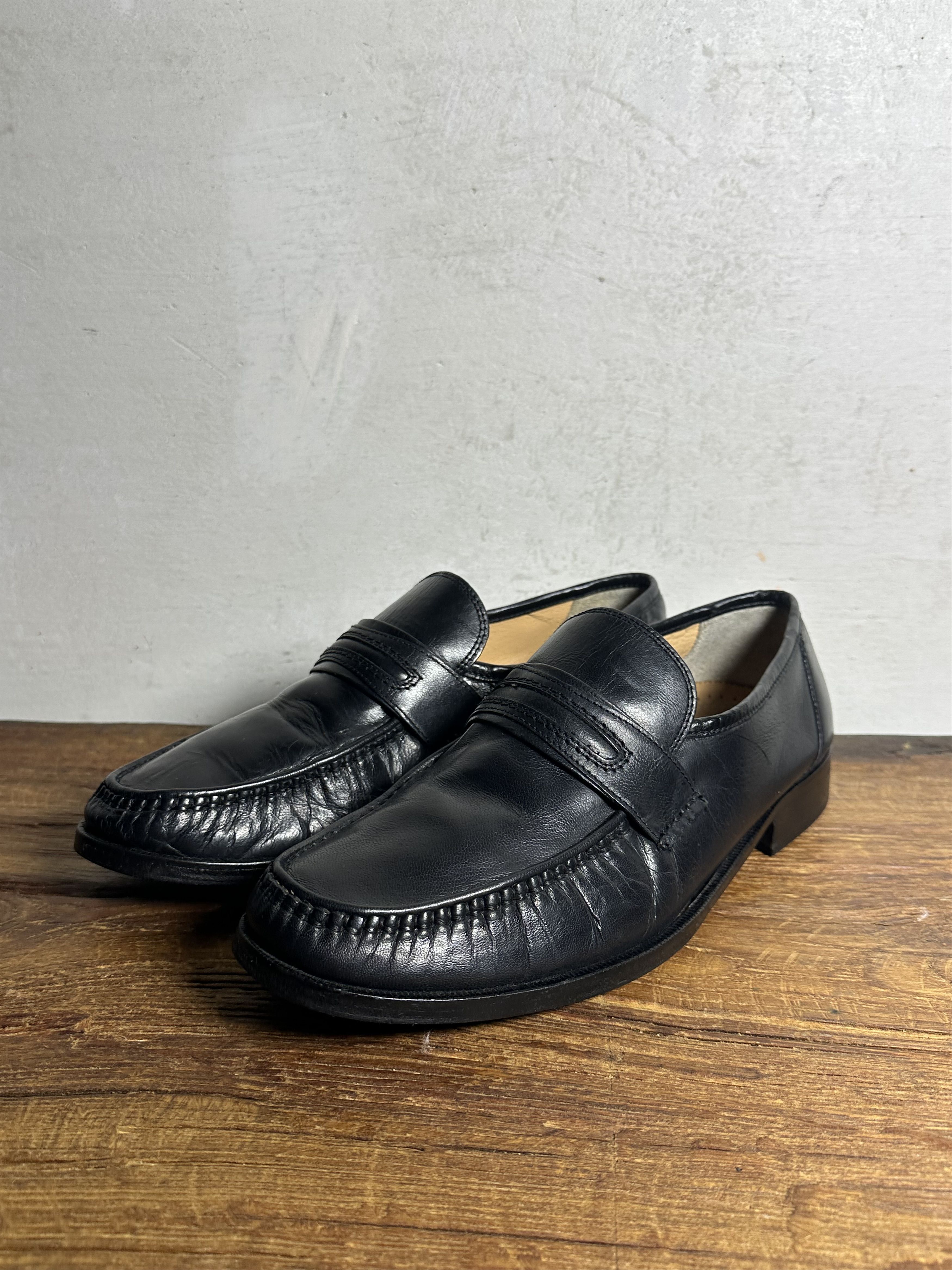 Handmade Custom Ordered Leather Loafers from Antonio Barnieri Size US 11 / EU 44 - 9 Thumbnail