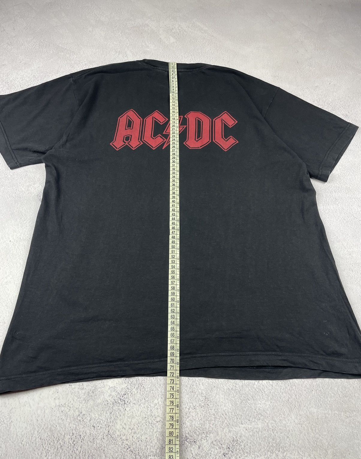 AC/DC Vintage Rare AC/DC Angus Young T-Shirt Top Tag Rock Band Size US XXL / EU 58 / 5 - 17 Thumbnail