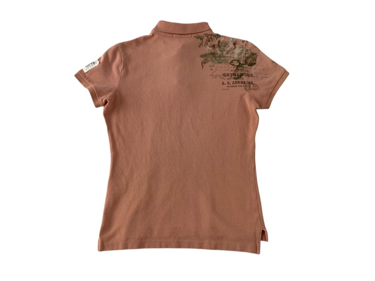 Ralph Lauren Ralph Lauren The Skinny Polo Floral Design Polo Tee T Shirt Size L / US 10 / IT 46 - 2 Thumbnail