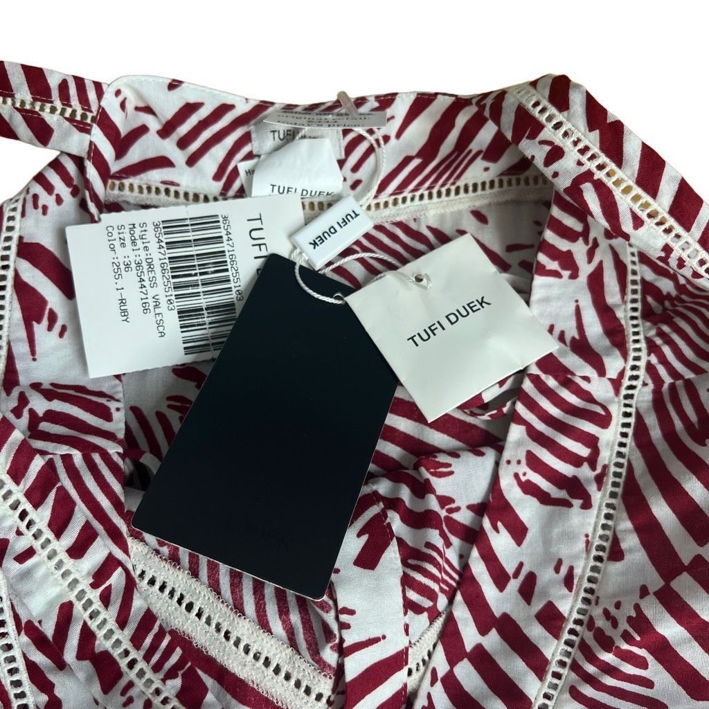 TUKI NWT Tufi Duek Cotton Dress M (054) Size M / US 6-8 / IT 42-44 - 12 Thumbnail