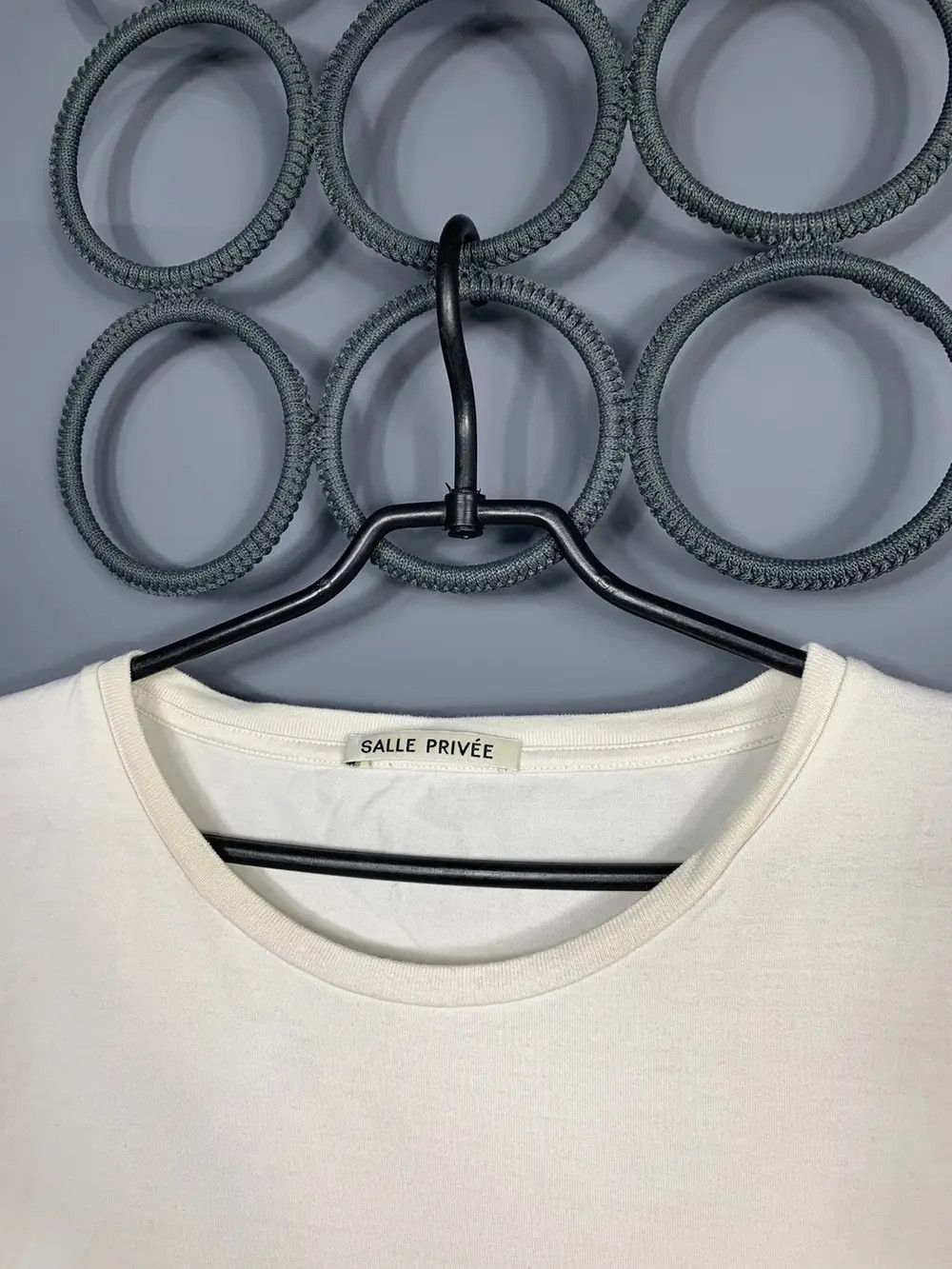 SALLE PRIVEE SALLE PRIVÉE Tshirt Big Logo Designer Rare Tee Size US XL / EU 56 / 4 - 5 Thumbnail