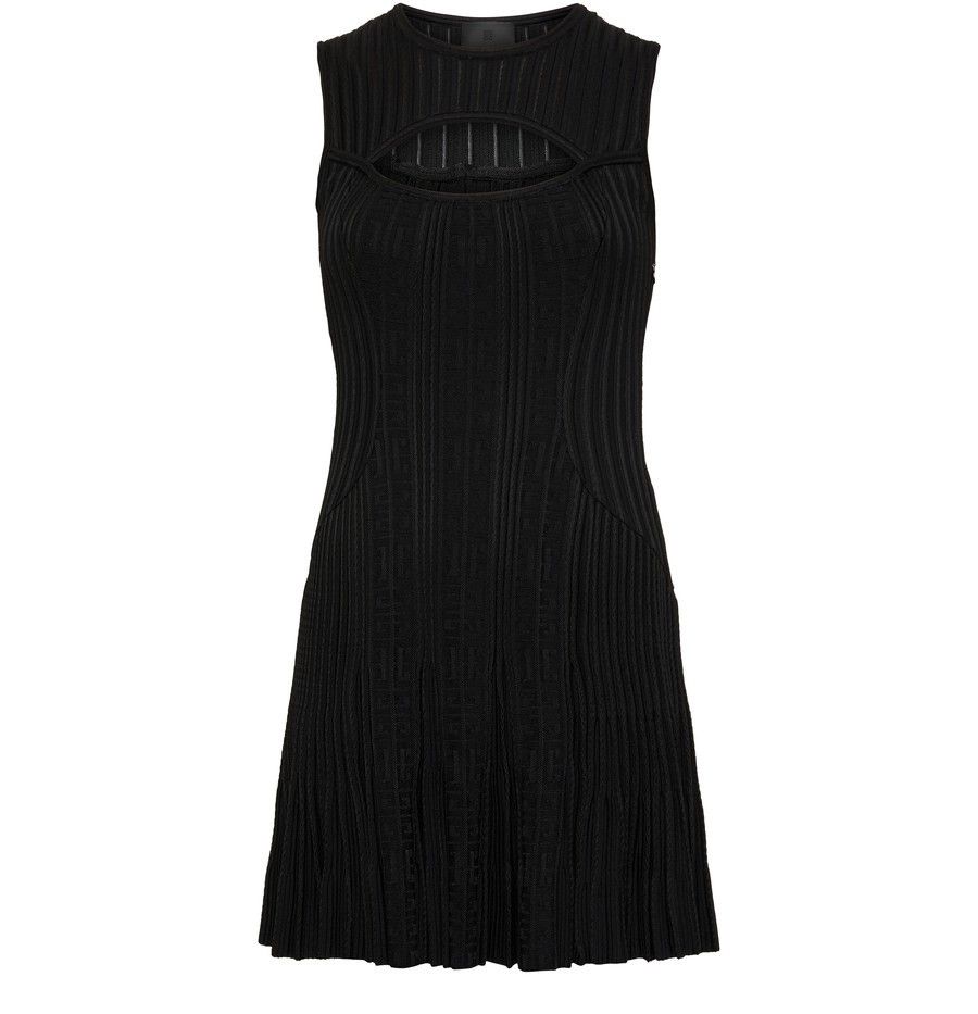 Givenchy o1y0925 Mini Dress in Black Size S / US 4 / IT 40 - 1 Thumbnail