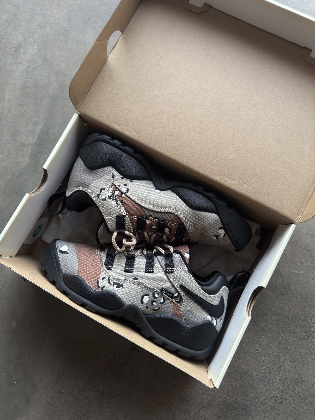 Nike × Supreme Supreme X Nike Sb Darwin Low Desert Camo Size 8.5 Size US 8.5 / EU 41-42 - 8 Thumbnail