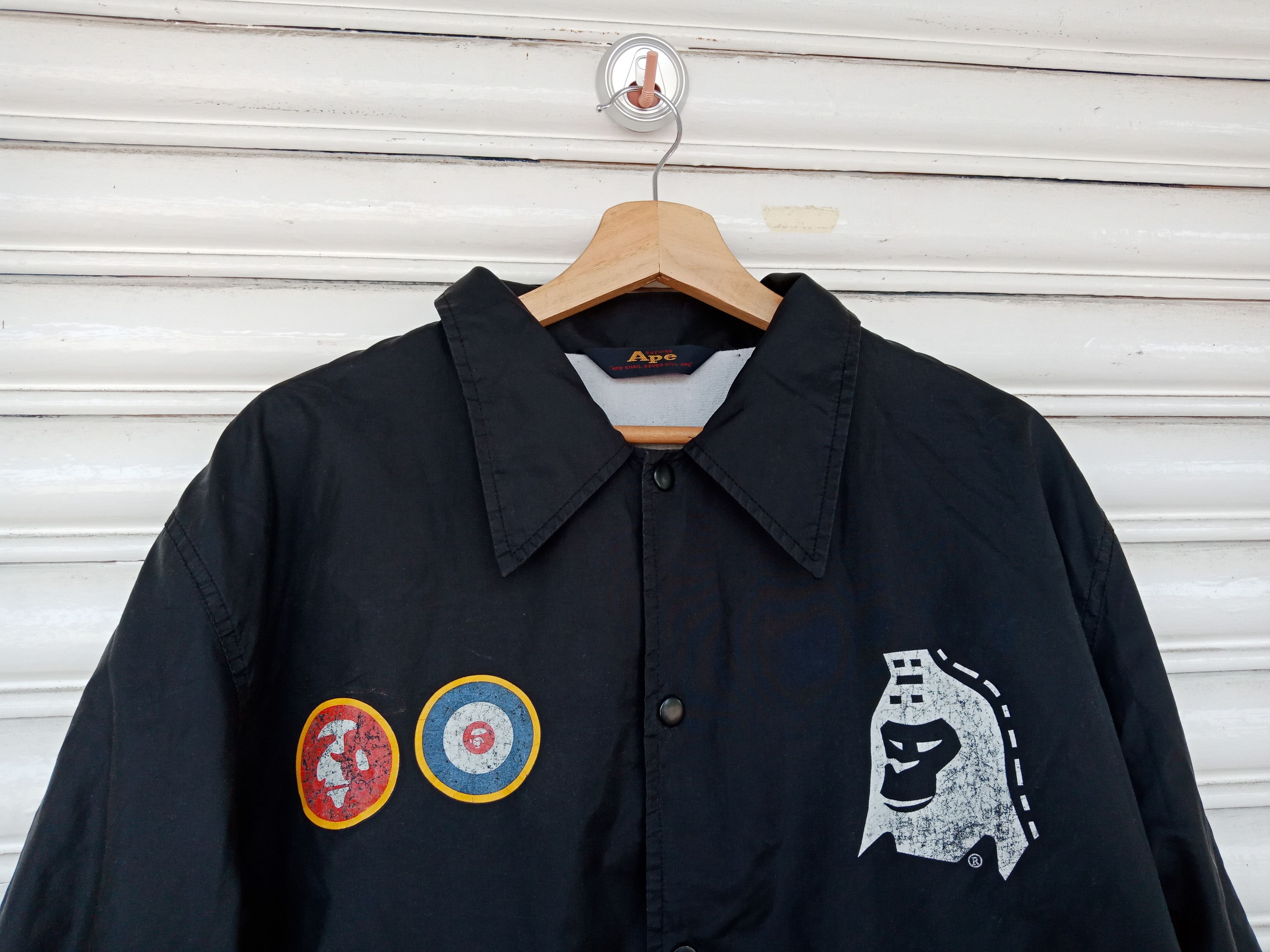 Bape Vintage Bape Coach Windbreaker Size US L / EU 52-54 / 3 - 8 Thumbnail