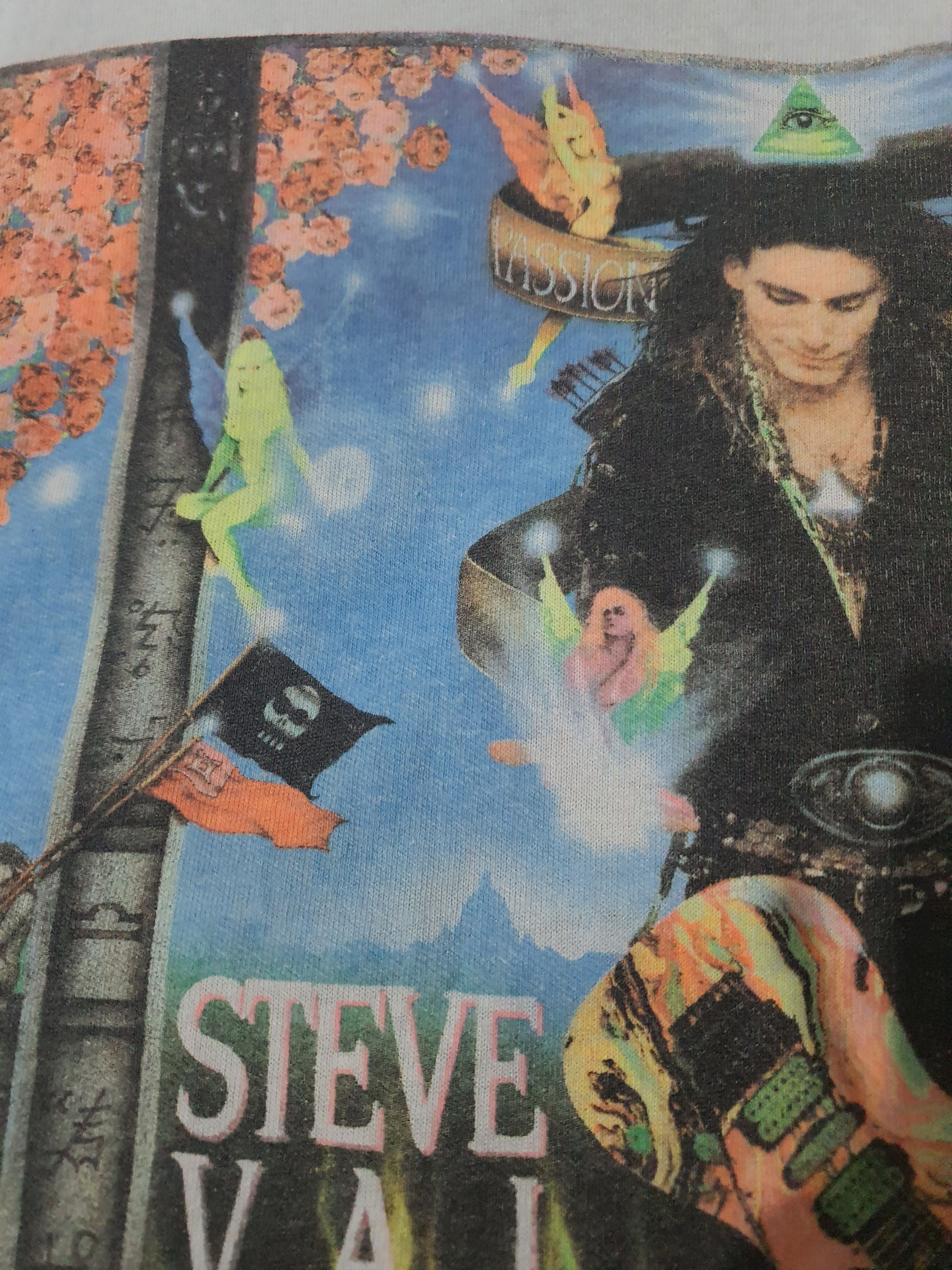 Band Tees 🌹 Steve Vai 🌹 Size US L / EU 52-54 / 3 - 8 Thumbnail