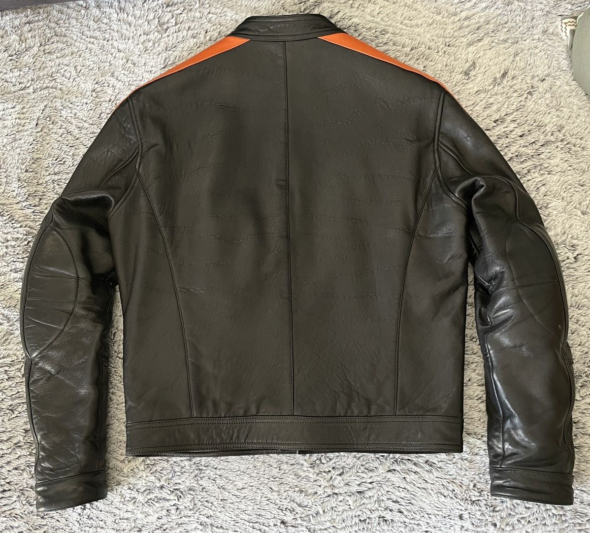 Givenchy Givenchy Logo Biker Moto Leather Jacket Size US M / EU 48-50 / 2 - 5 Thumbnail