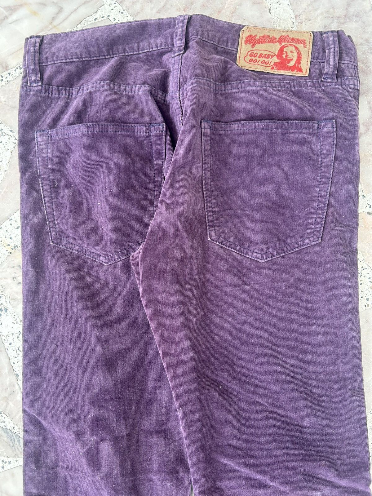 Hysteric Glamour Hysteric Glamour Slim Fit Corduroy Pants Purple Vintage Size 30" / US 8 / IT 44 - 9 Thumbnail