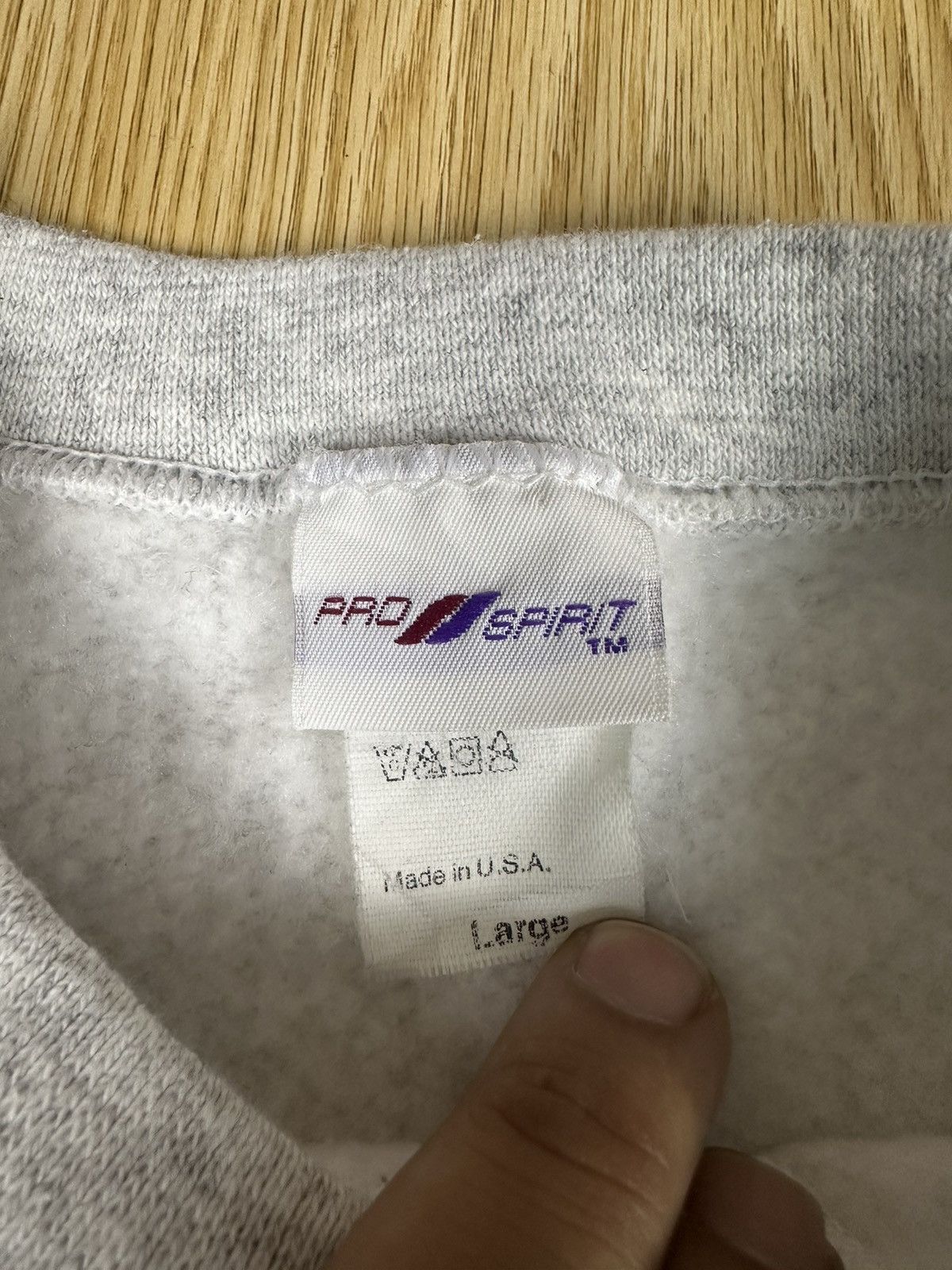Vintage Vintage 90s Pro Spirit Blank Boxy Crewneck A296 Size US M / EU 48-50 / 2 - 9 Thumbnail