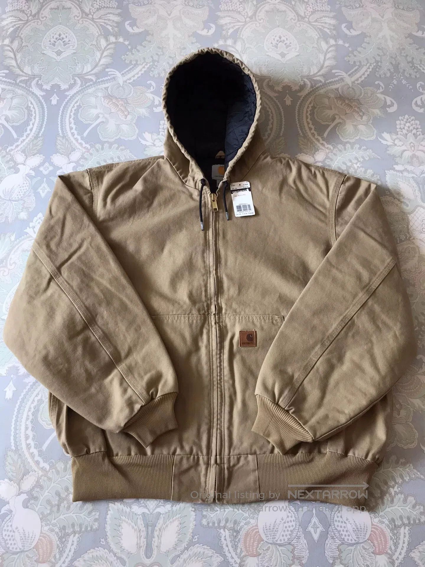Carhartt Carhartt J280 Washed Canvas Hooded Jacket. Size US XL / EU 56 / 4 - 1 Thumbnail