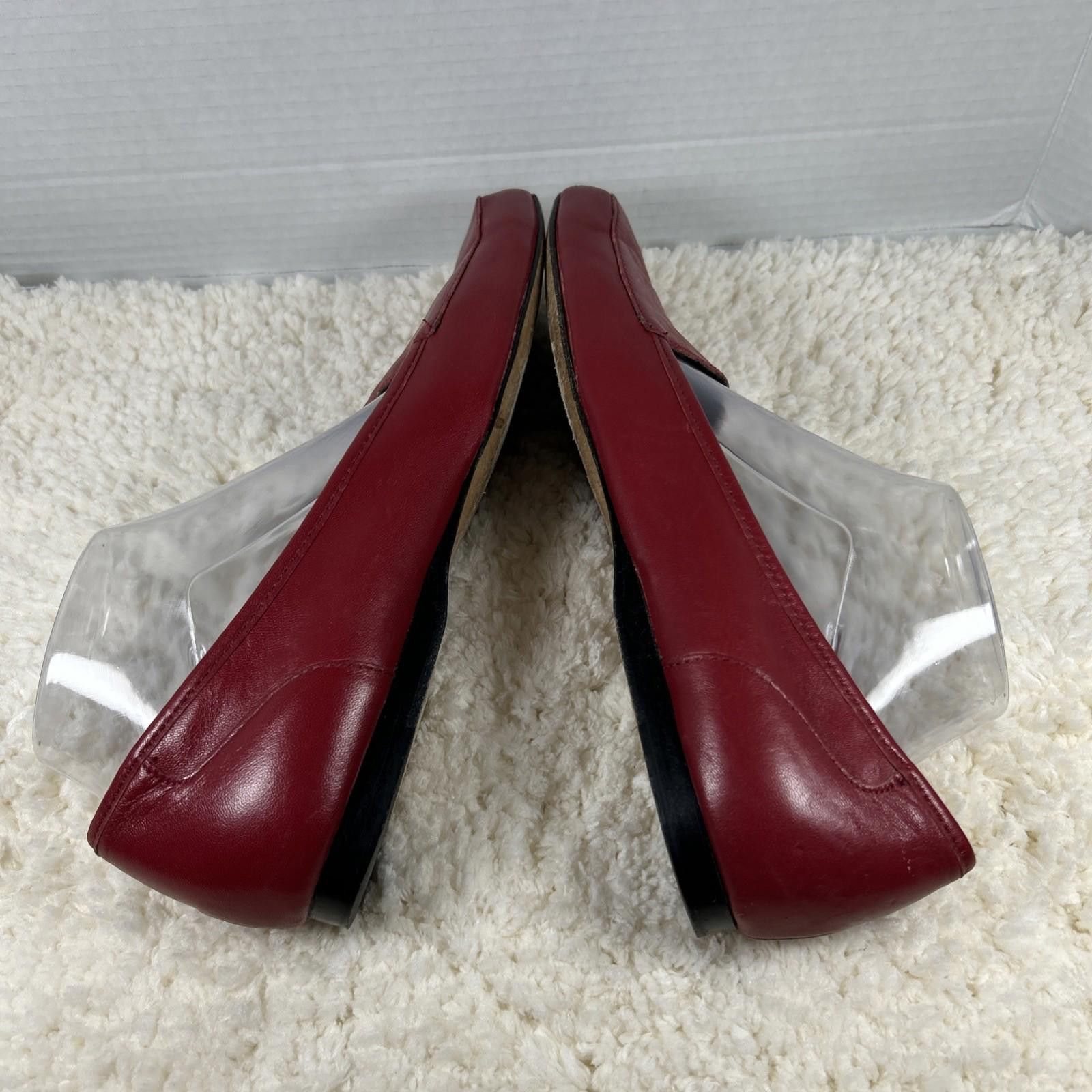 Other Array Freedom Women's Sz10.5 Leather Slip-On Shoe Chili Red Size US 10 / IT 40 - 5 Thumbnail