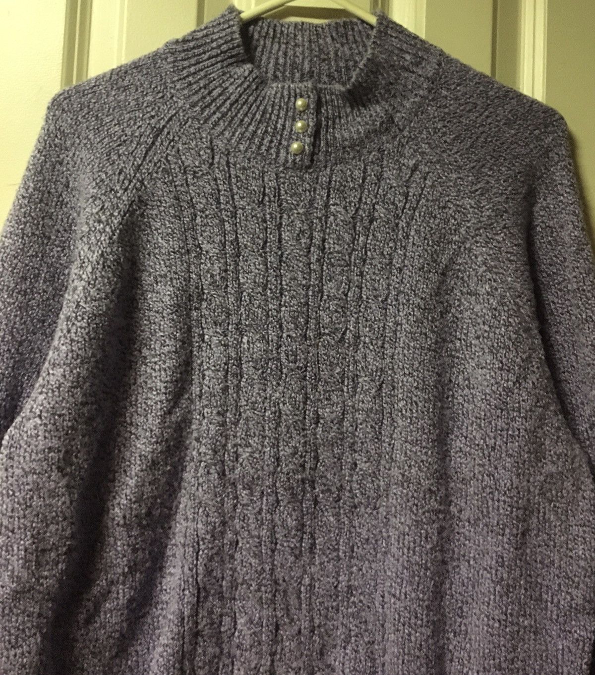 Other Rebecca Malone Women’s Sweater XL Pearl Buttons Size XL / US 12-14 / IT 48-50 - 2 Thumbnail