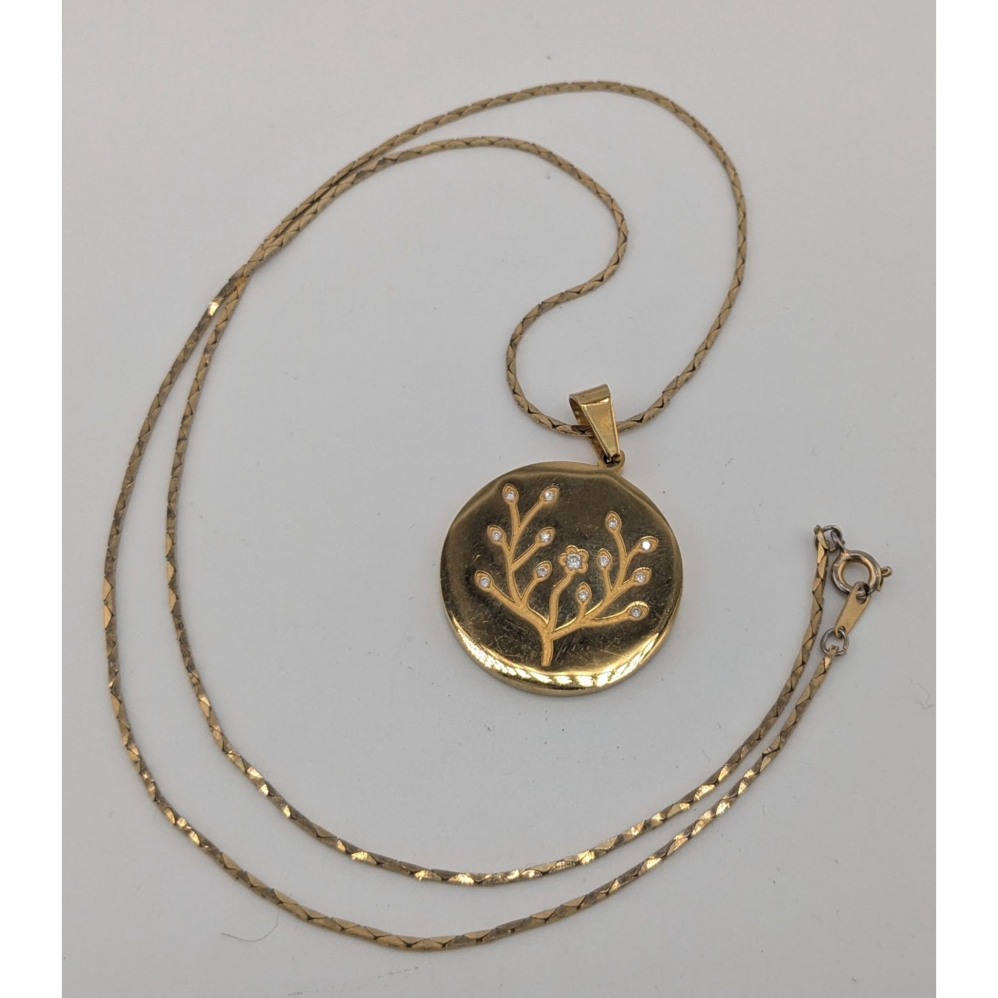 Other Steeltime Tree Of Life Pendant Stainless Steel Pendant Neckl Size ONE SIZE - 6 Thumbnail