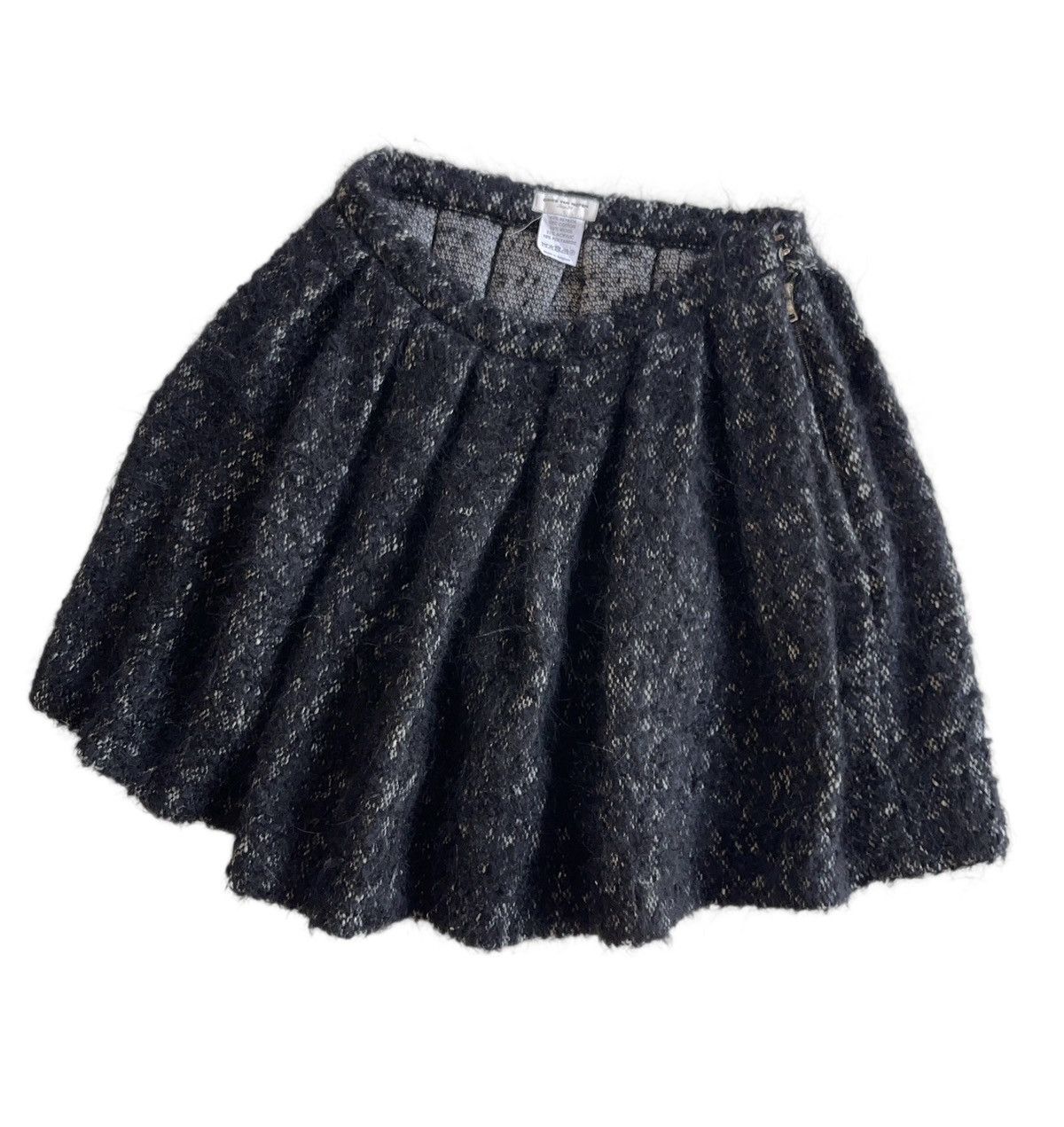 Dries Van Noten Dries Van Noten Alpaca Mini Flare Skirt Size 27" / US 4 / IT 40 - 1 Thumbnail