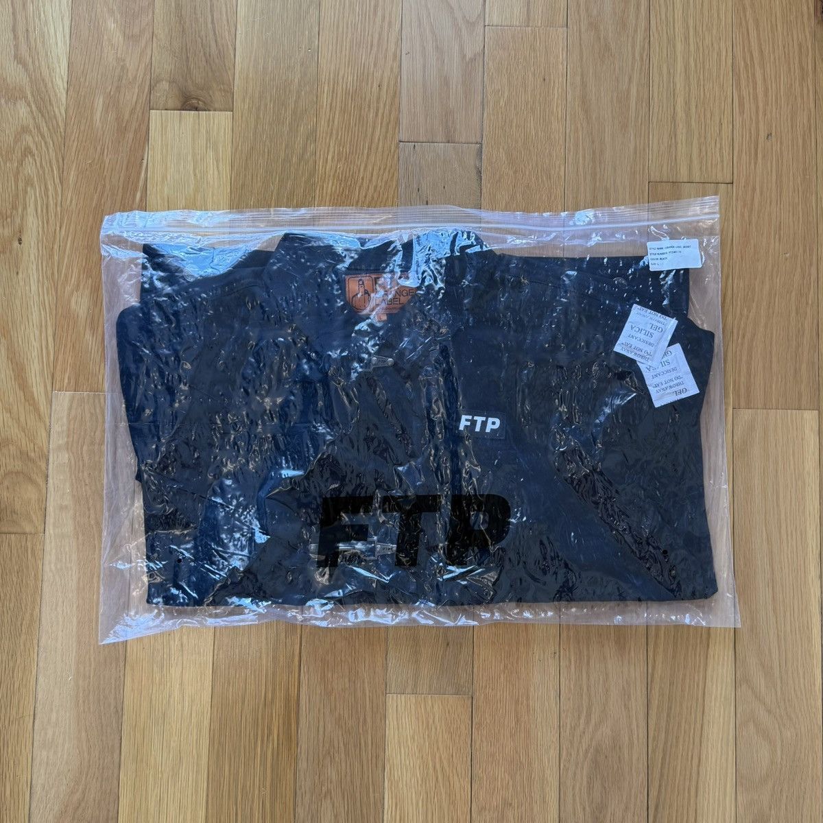 Fuck The Population FTP Firearm Waxed Work Jacket Black Size L Deadstock Size US L / EU 52-54 / 3 - 3 Thumbnail