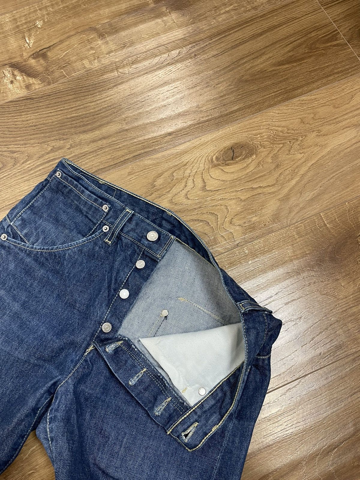Levi's Vintage Levi’s 835 Blue Denim Straight Cowboy Jeans Pants Size US 30 / EU 46 - 11 Thumbnail
