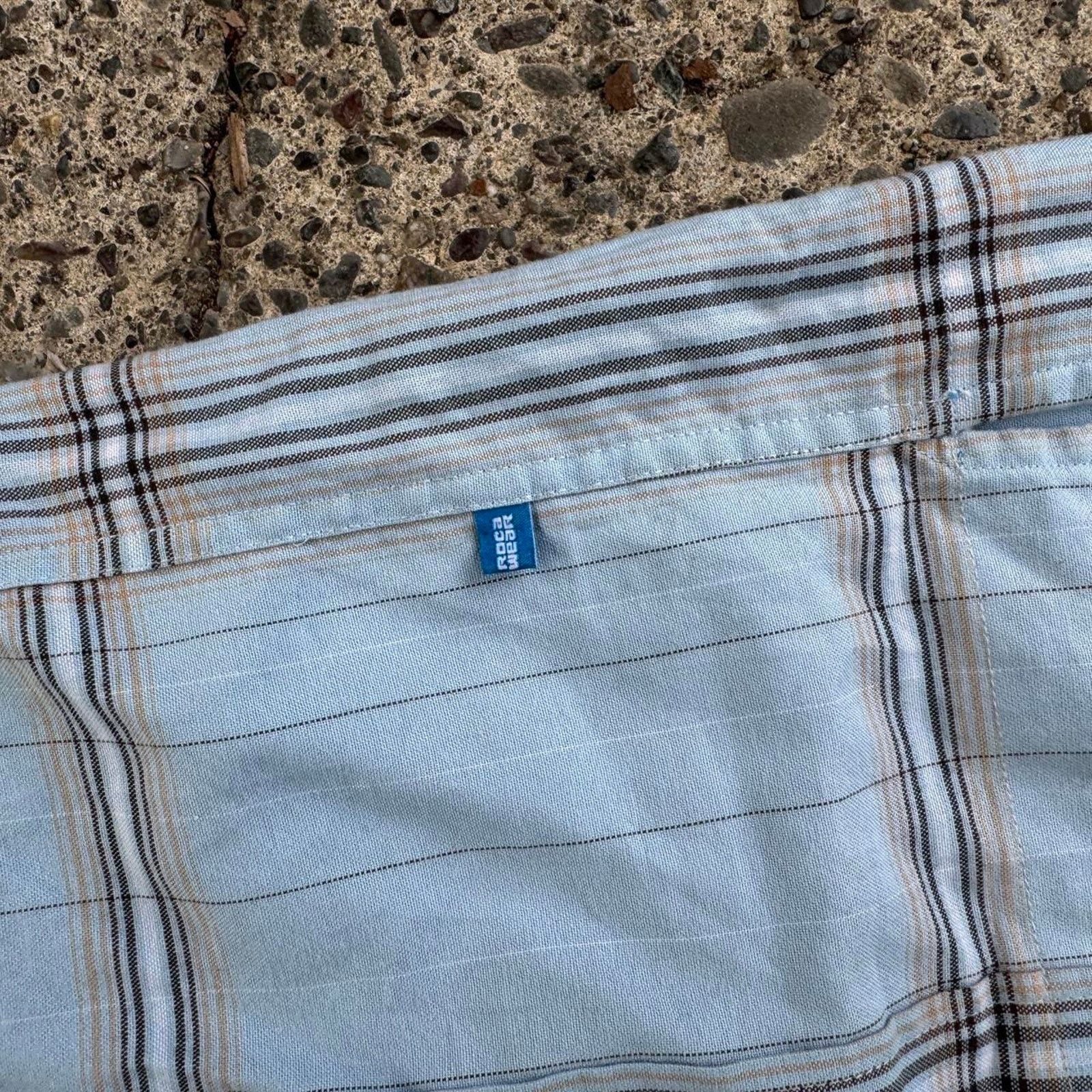 Rocawear Y2k rocawear blue plaid shirt Size US XL / EU 56 / 4 - 7 Thumbnail