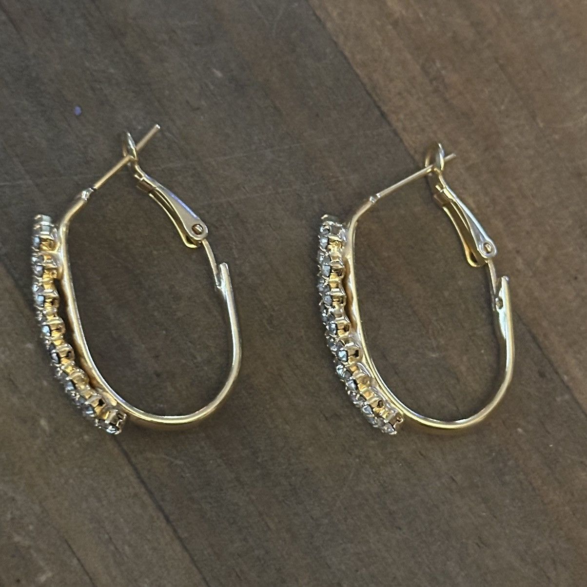 Other Cubic zirconia hoop earrings Size ONE SIZE - 6 Thumbnail