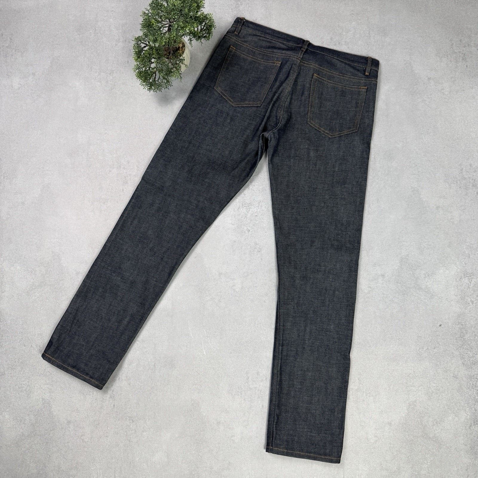 A.P.C. Vintage Men APC Blue Denim Selvedge Pants Jeans Size 31 Size US 31 - 11 Thumbnail