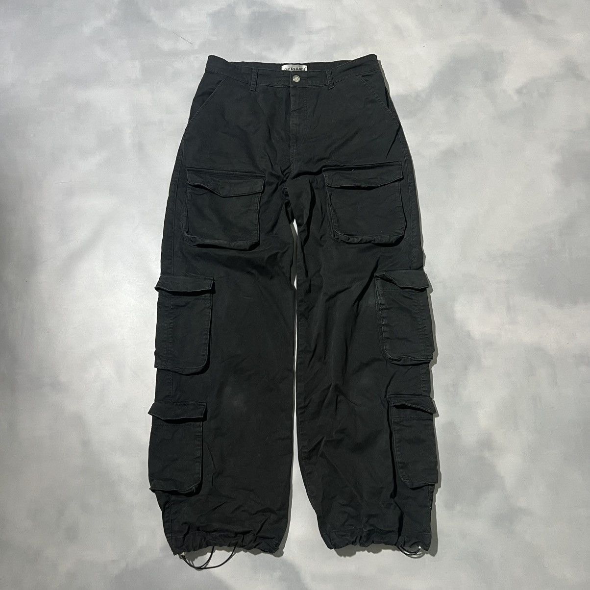 Y2K Zara x Rhude Mulipocket Cargo Pants Streetwear Style