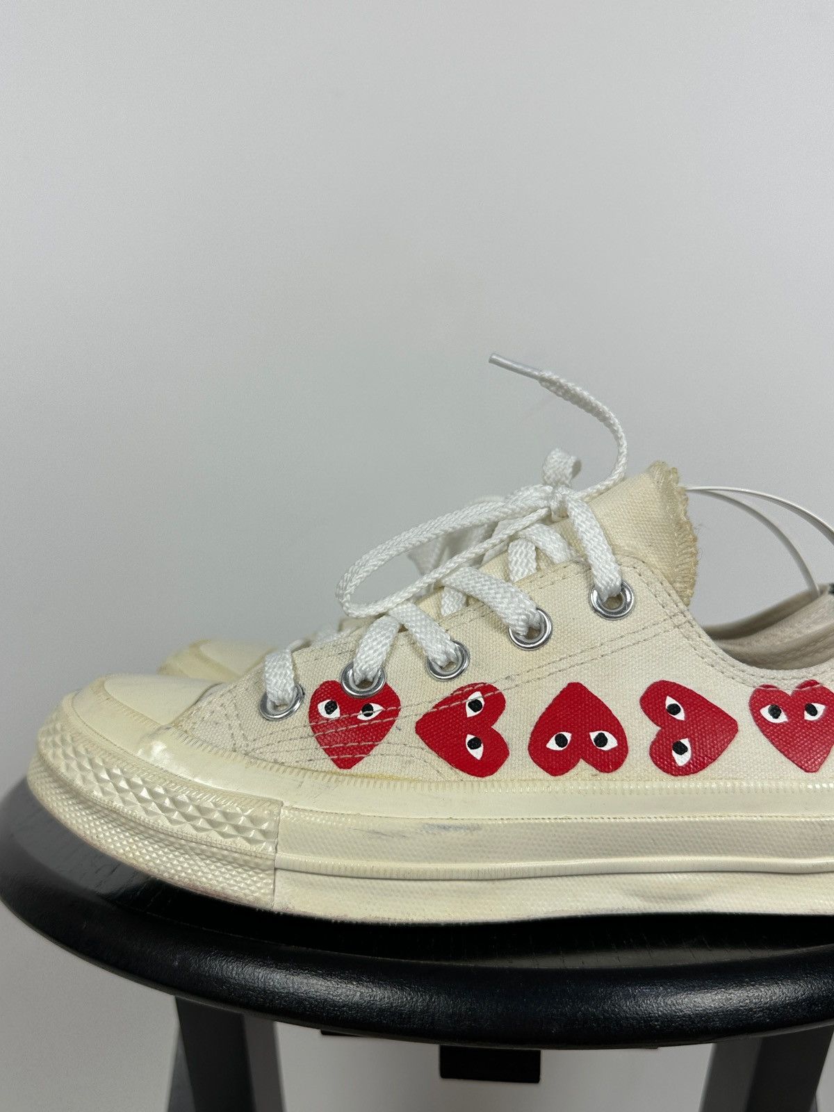 Comme des Garcons Comme Des Garçons x Chuck Taylor Converse All Star Low Top Size US 5 / IT 35 - 16 Thumbnail
