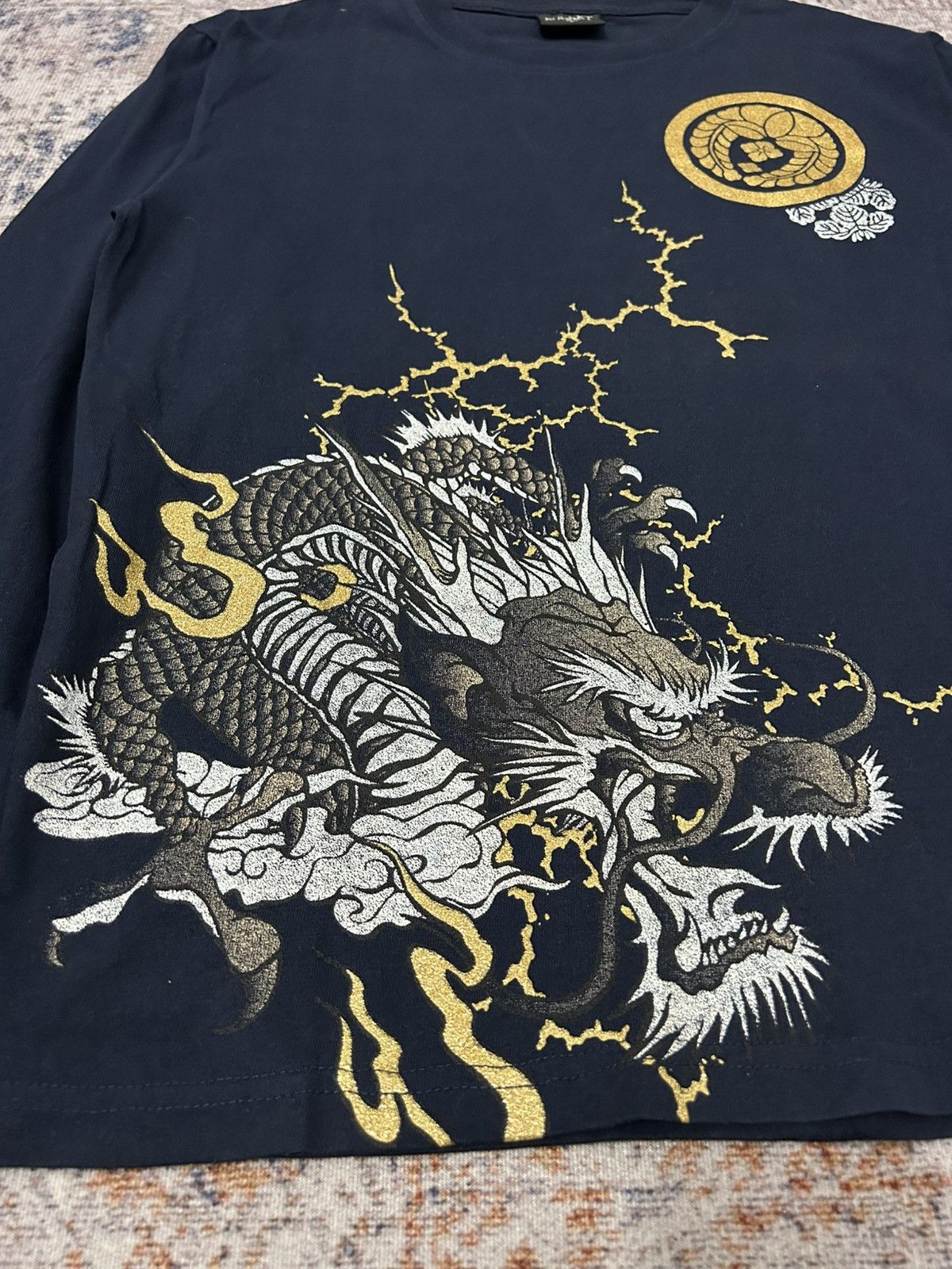 Karakuri Tamashii Bullet Noise Sukajan Dragon Japan Long Sleve Size US L / EU 52-54 / 3 - 3 Thumbnail