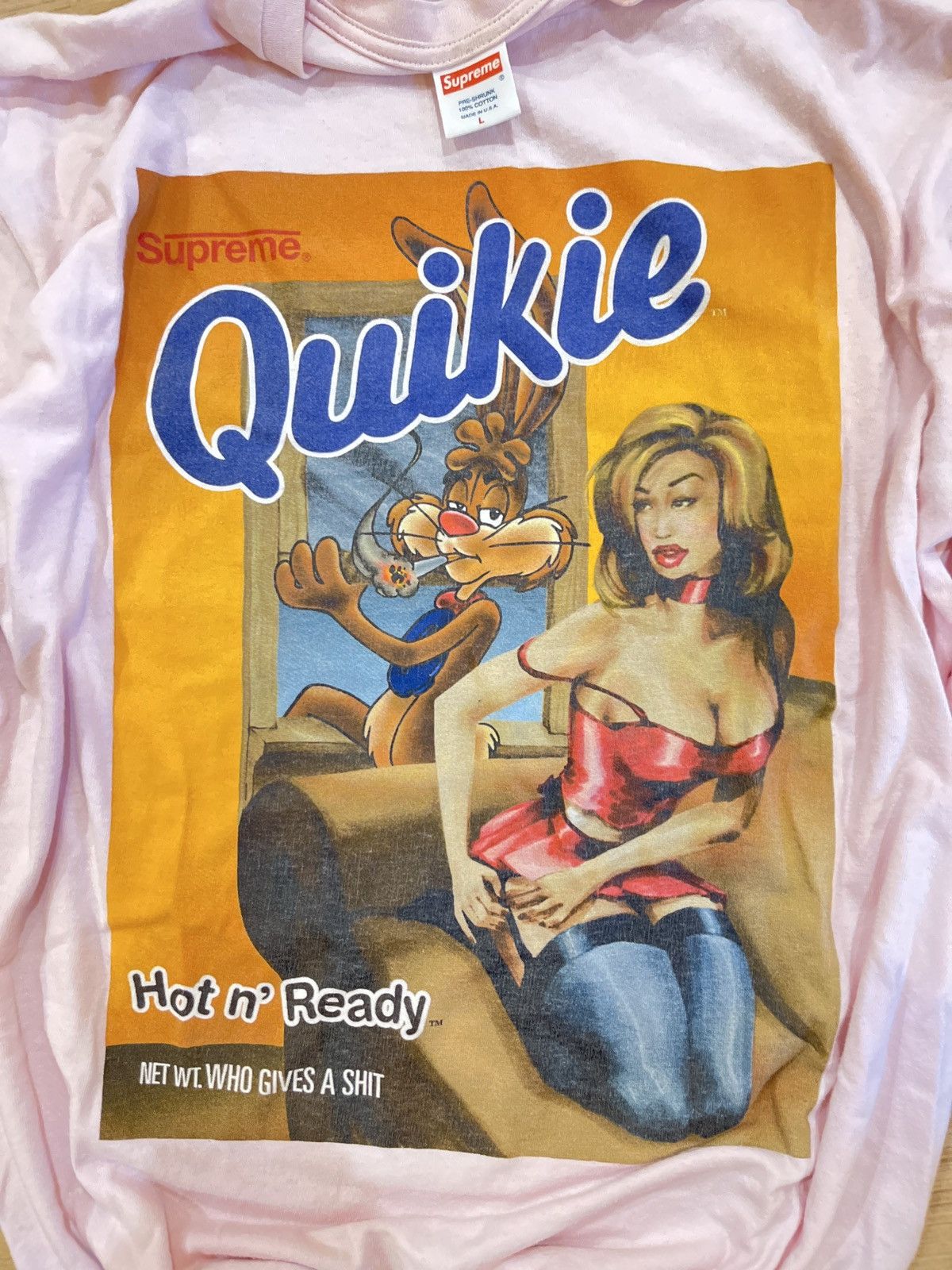 Supreme Supreme Quikie Tee SS05 Grail Size US L / EU 52-54 / 3 - 2 Thumbnail