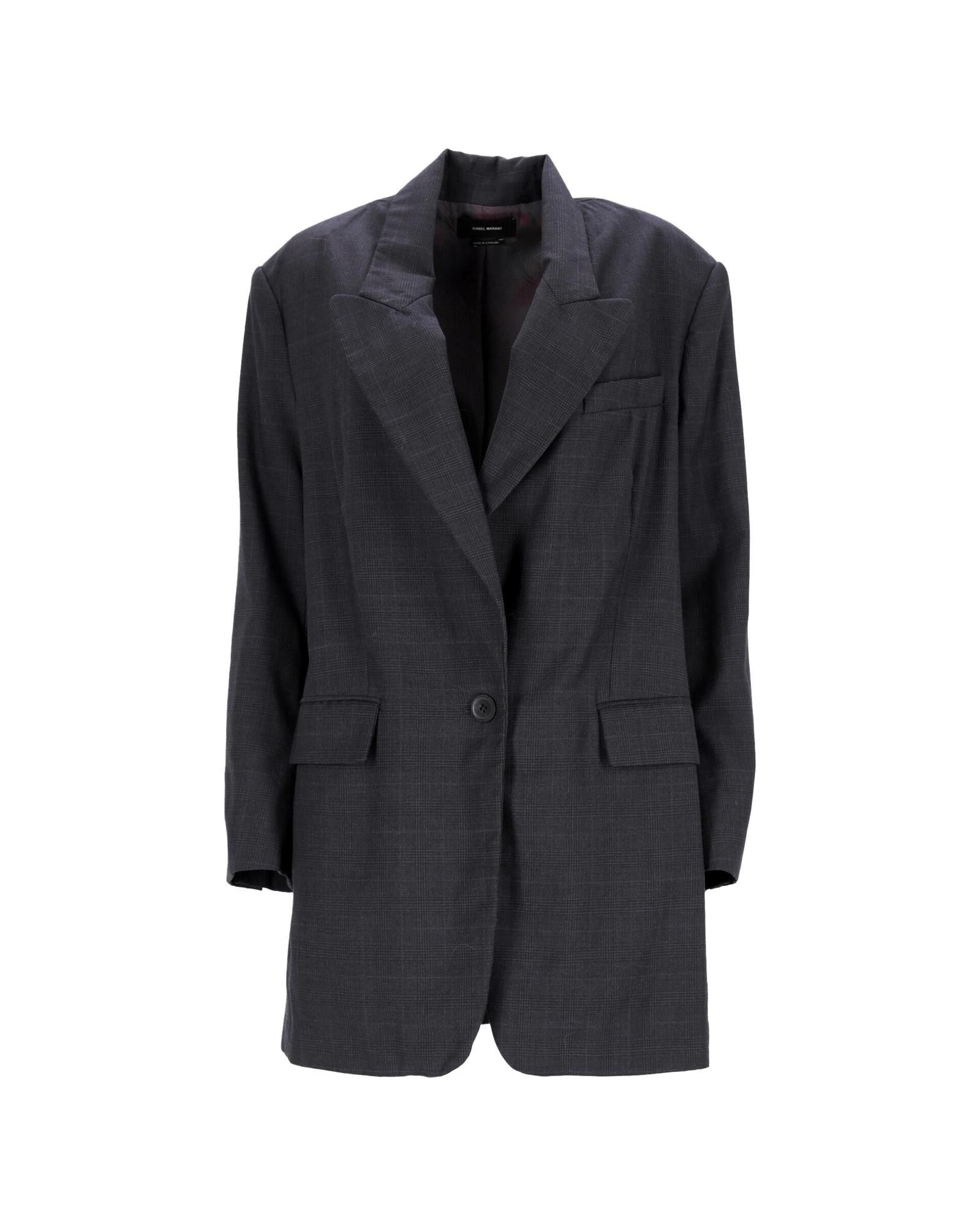 Isabel Marant Black Wool Blazer with Modern Tailoring by Isabel Marant Grailed