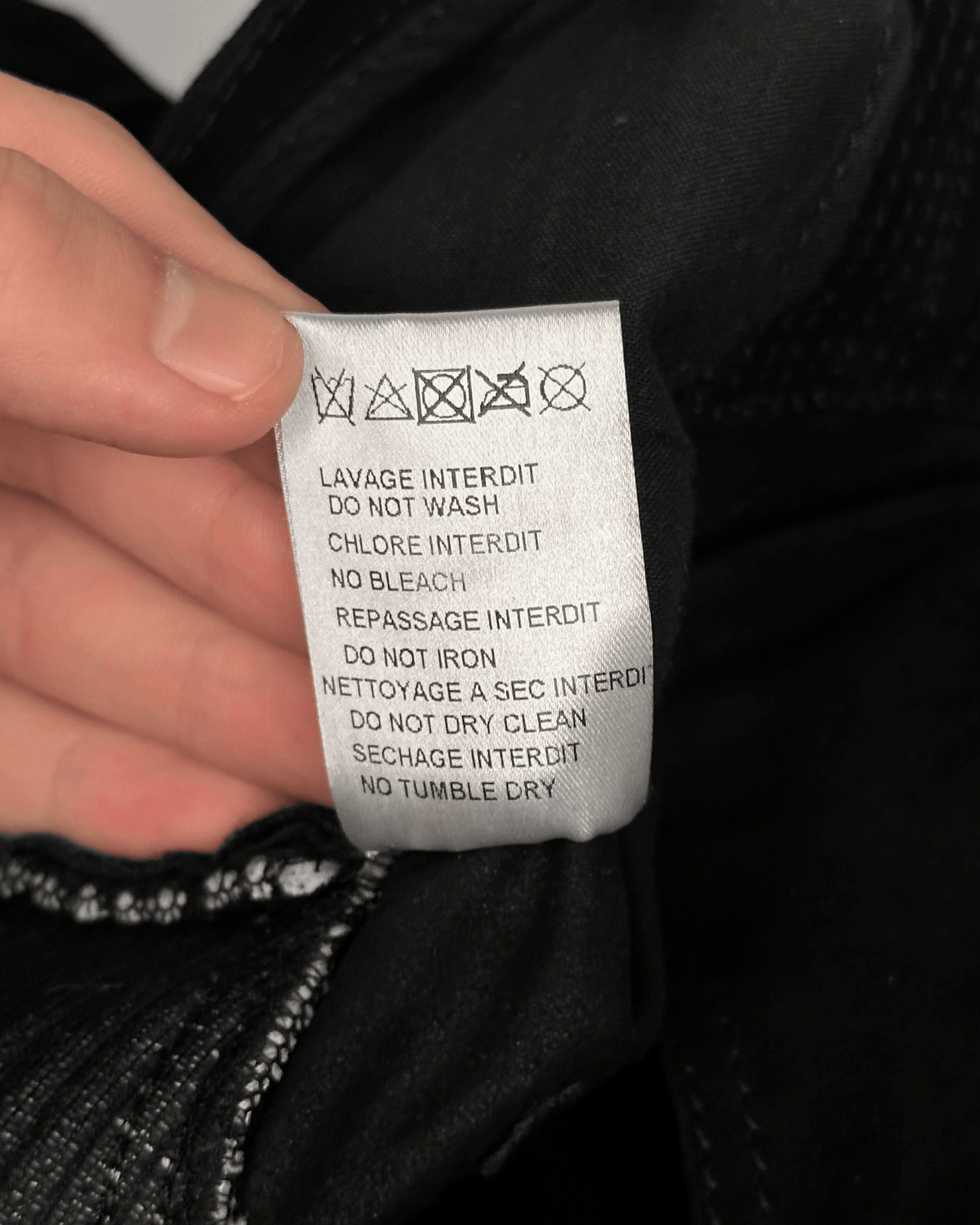 Balmain Balmain Suede Leather Flared Bootcut Biker Jeans Size US 27 - 14 Thumbnail