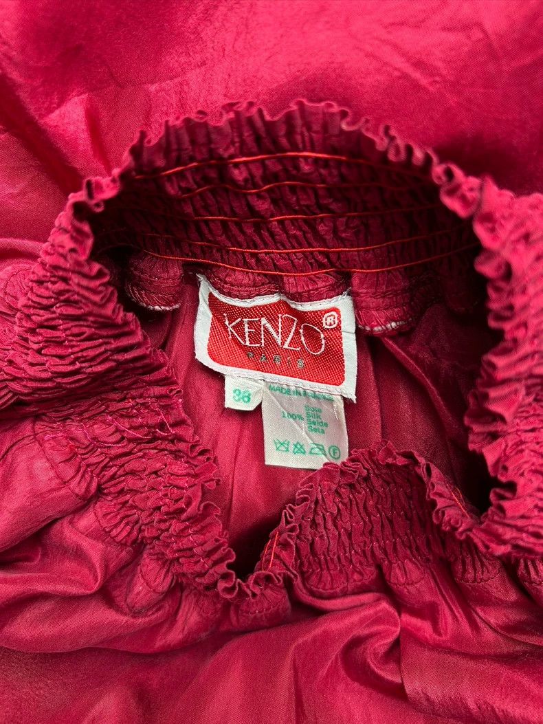 Kenzo KENZO Early silk cake skirt Size 25" / US 0 / IT 36 - 8 Thumbnail