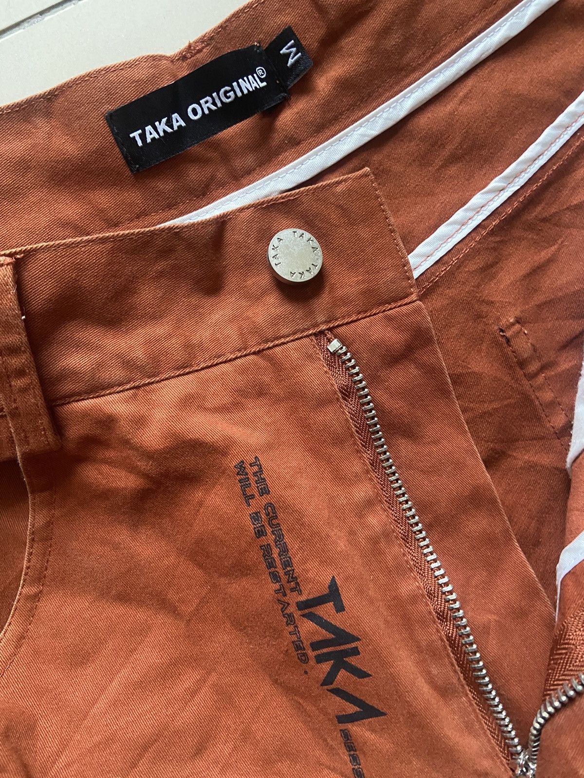 Japanese Brand × Seditionaries Chain Bondage Zipper Baggy Zipper Flare By Taka Pants Size US 32 / EU 48 - 12 Thumbnail