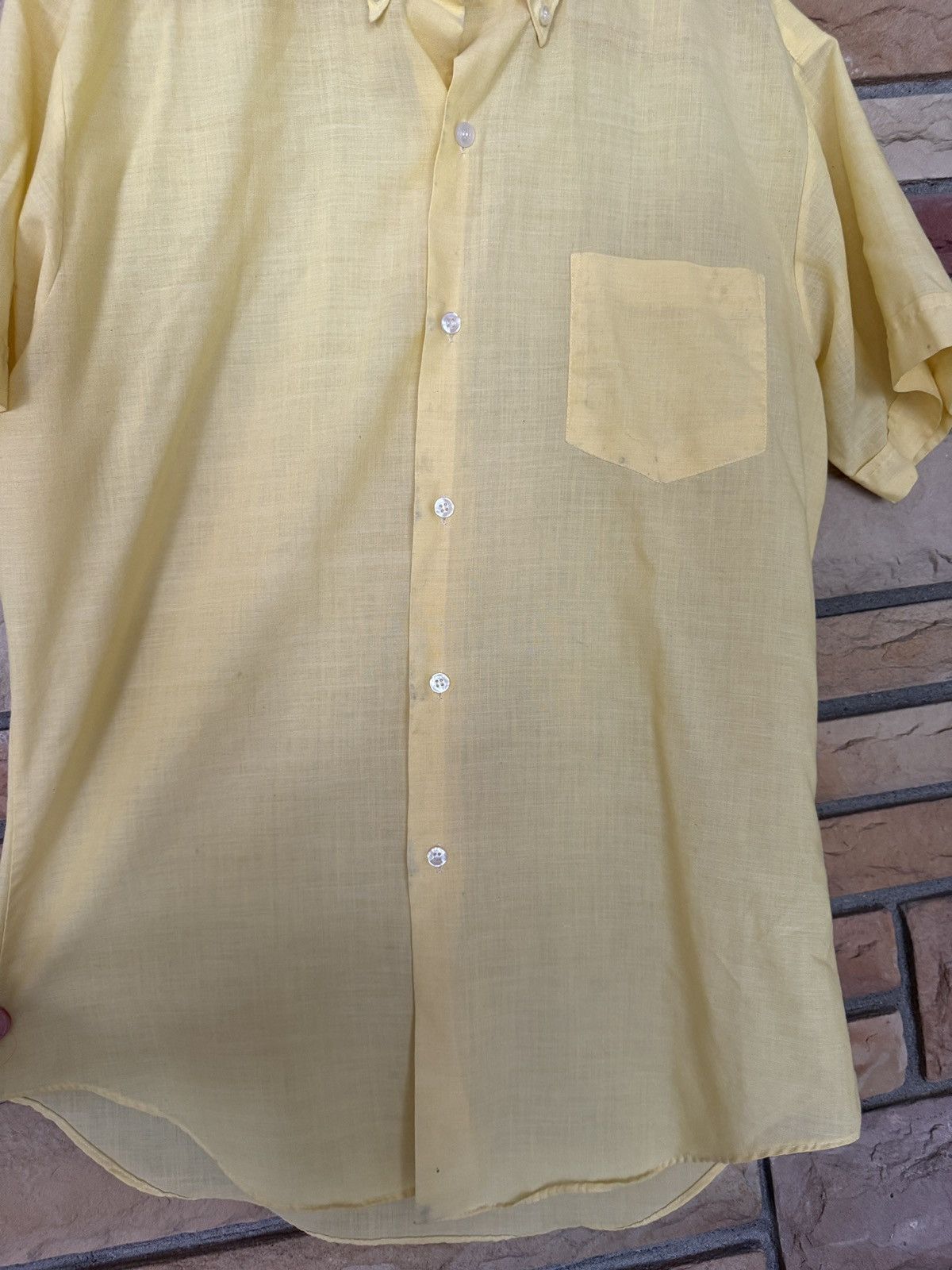 Vintage Vintage 60s Brent Montgomery Ward Button Down Collared Shirt Size US M / EU 48-50 / 2 - 5 Thumbnail