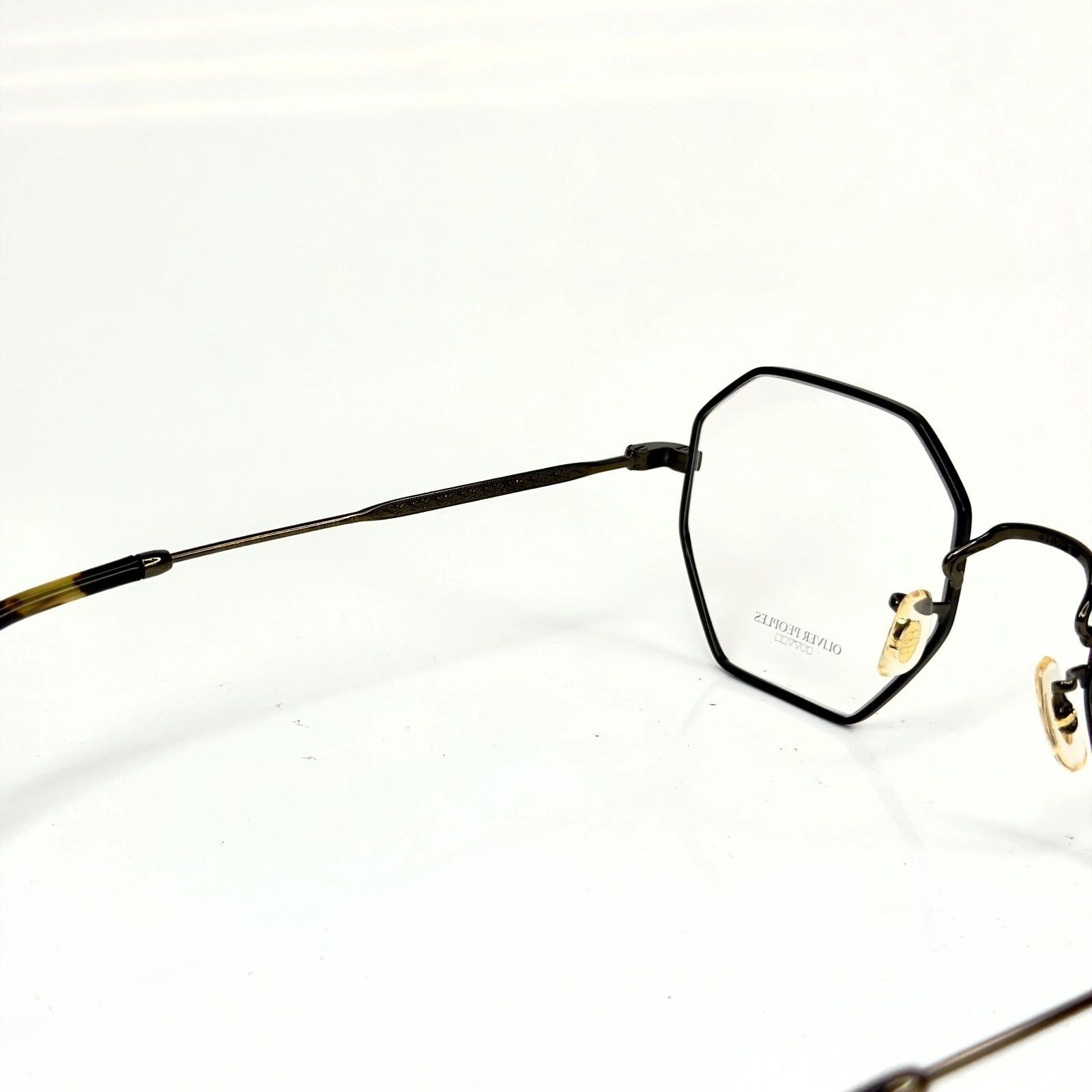 Oliver Peoples OLIVER PEOPLES HOLENDER OV1312 Antique Gold Black 1312 Size ONE SIZE - 6 Thumbnail