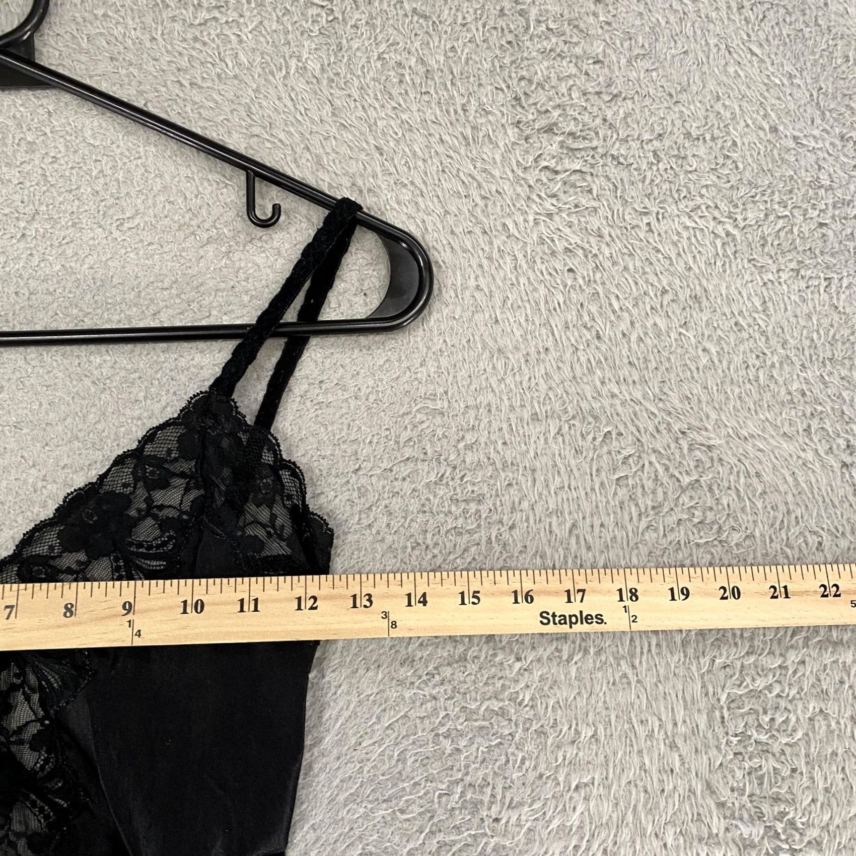 Guy Laroche VINTAGE Guy Laroche Bodysuit Women's Small Black Lace One Piece Nylon Spandex High Leg 80s 90s Union USA Size S / US 4 / IT 40 - 5 Thumbnail