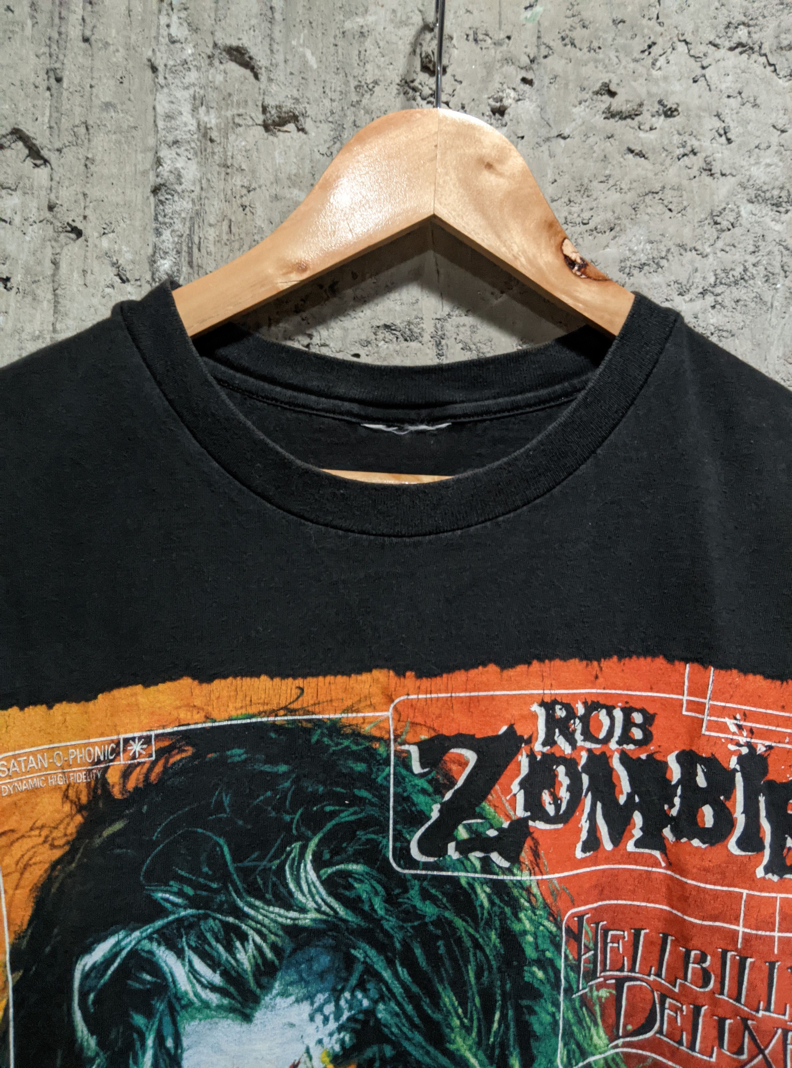 Band Tees × Vintage Vintage 1998 Rob zombie hellbilly deluxe t shirt Size US XL / EU 56 / 4 - 2 Thumbnail