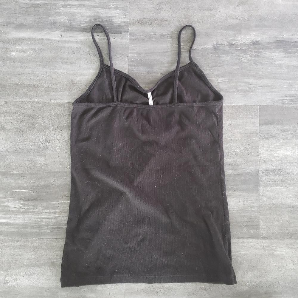 Rap Tees Black Ribbed NOBO Lounge Tank Size L / US 10 / IT 46 - 2 Thumbnail